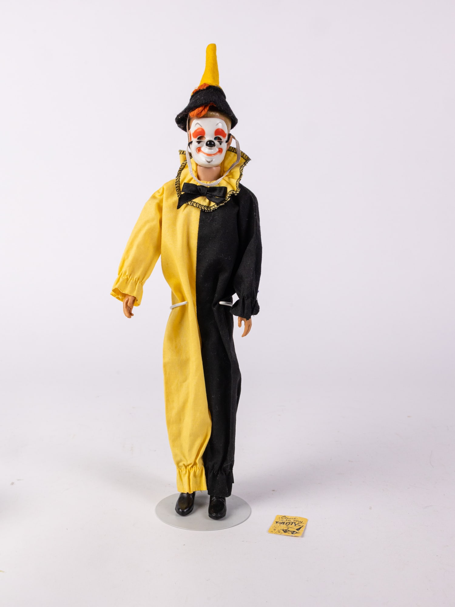 1960's Ken Doll Blonde in #794 "Masquerade" [Near Complete]: 1960's Ken Doll in #794 "Masquerade" [Near Complete] Size 13.5" H Literature Brooks Auction is not responsible for outbids. Questions? Call the office at (856) 694-2960 or email us directly at info@