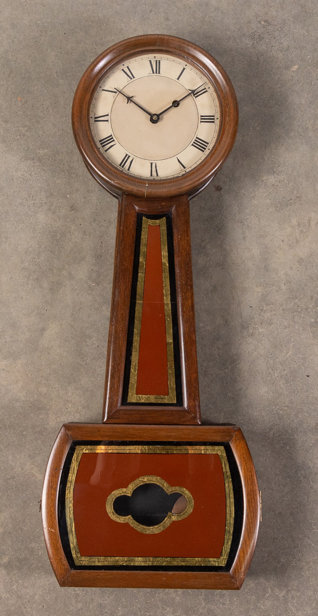 19th c. E. Howard & Co. Attr "No. 5 Regulator" Banjo Clock (1 of 8)