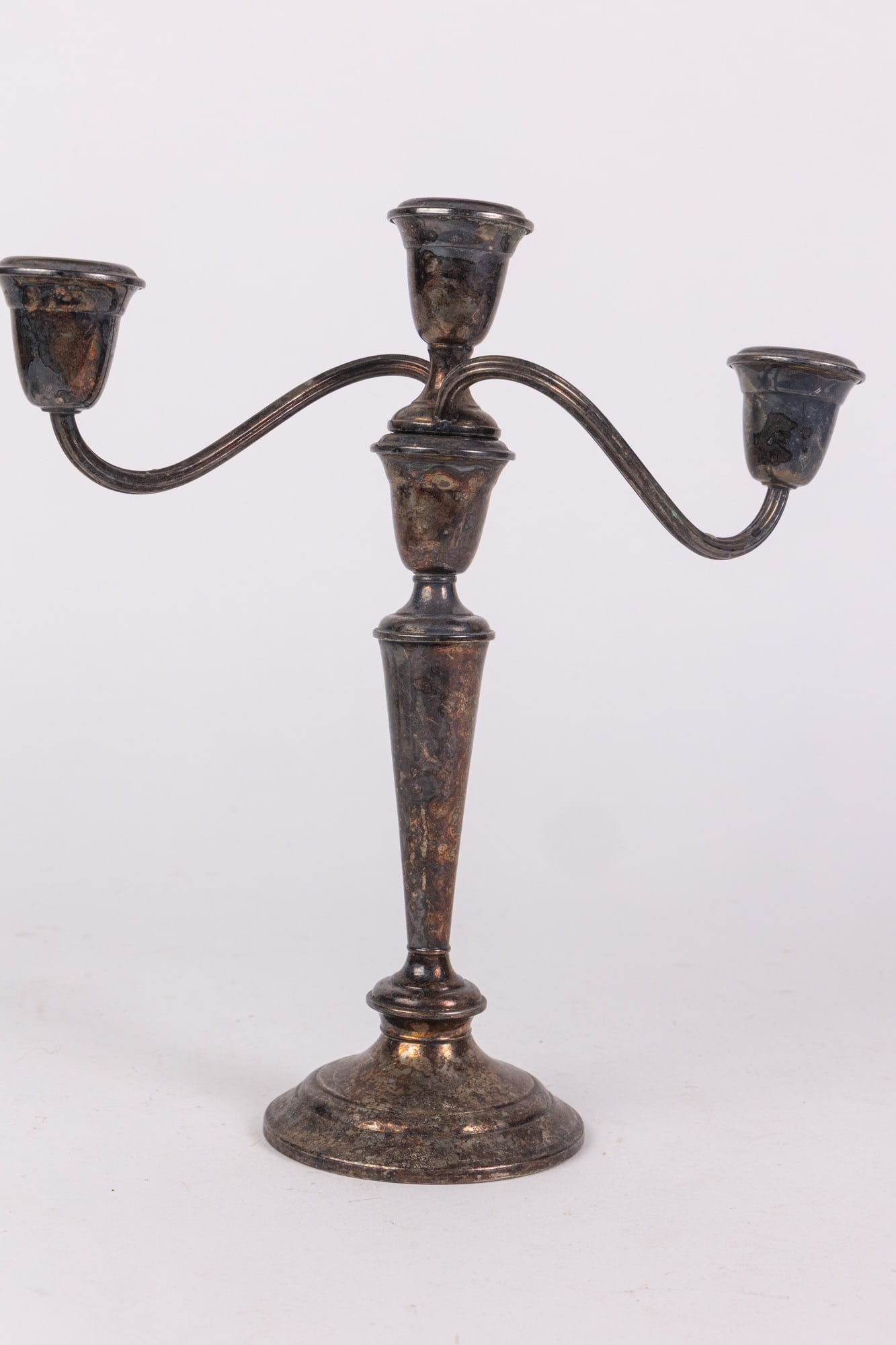 Vintage Alvin Electroplated Weighted Candle Holder (1 of 6)