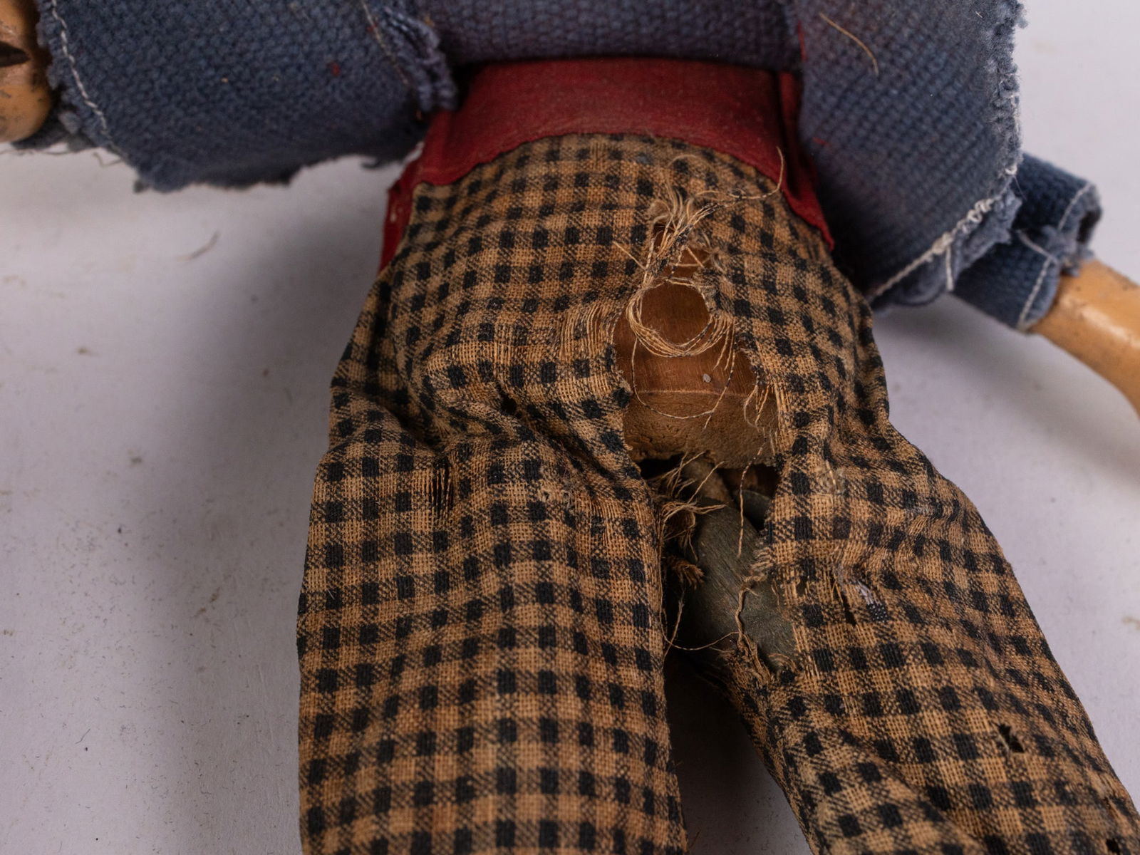 Early Schoenhut "Max" of MAX & MORITZ Wood Jointed Figure - 7