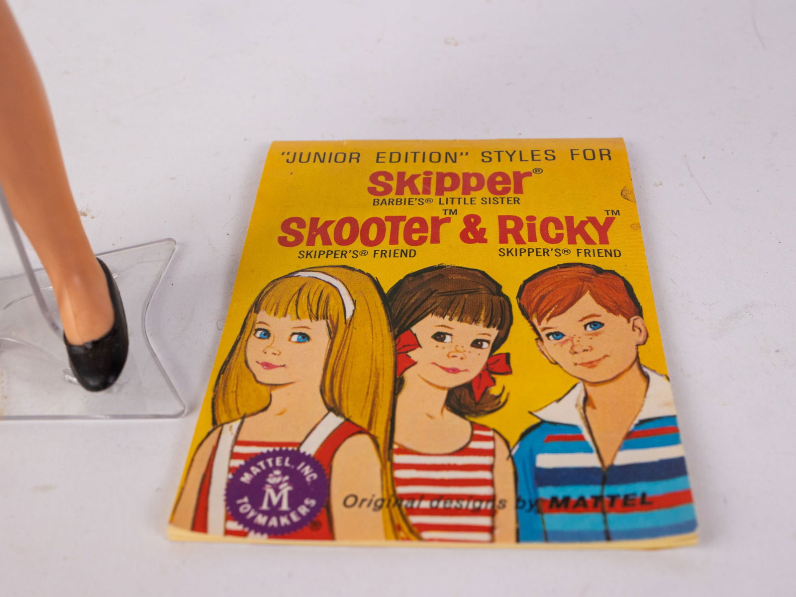 Vintage 1960's Skooter Blonde Doll Skipper's Friend - 3