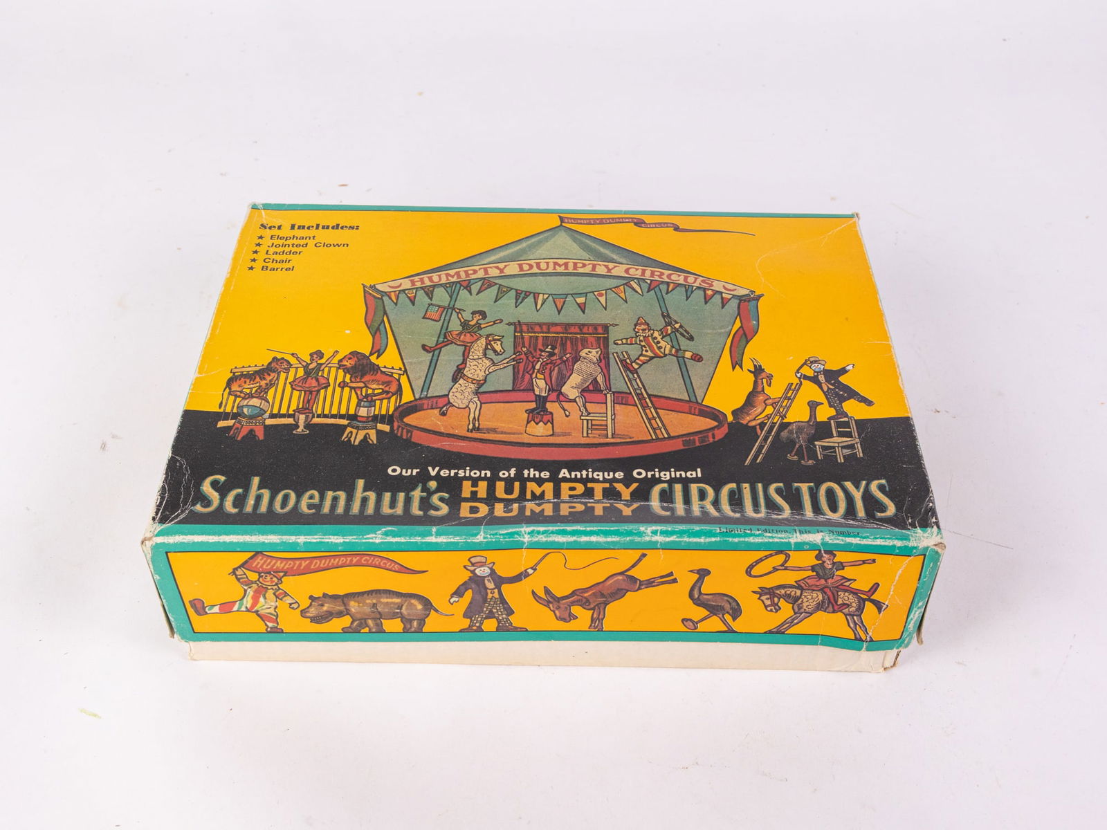Ltd Ed. Shackman Version of "Schoenhut Humpty Dumpty Circus" #617 (1 of 10)