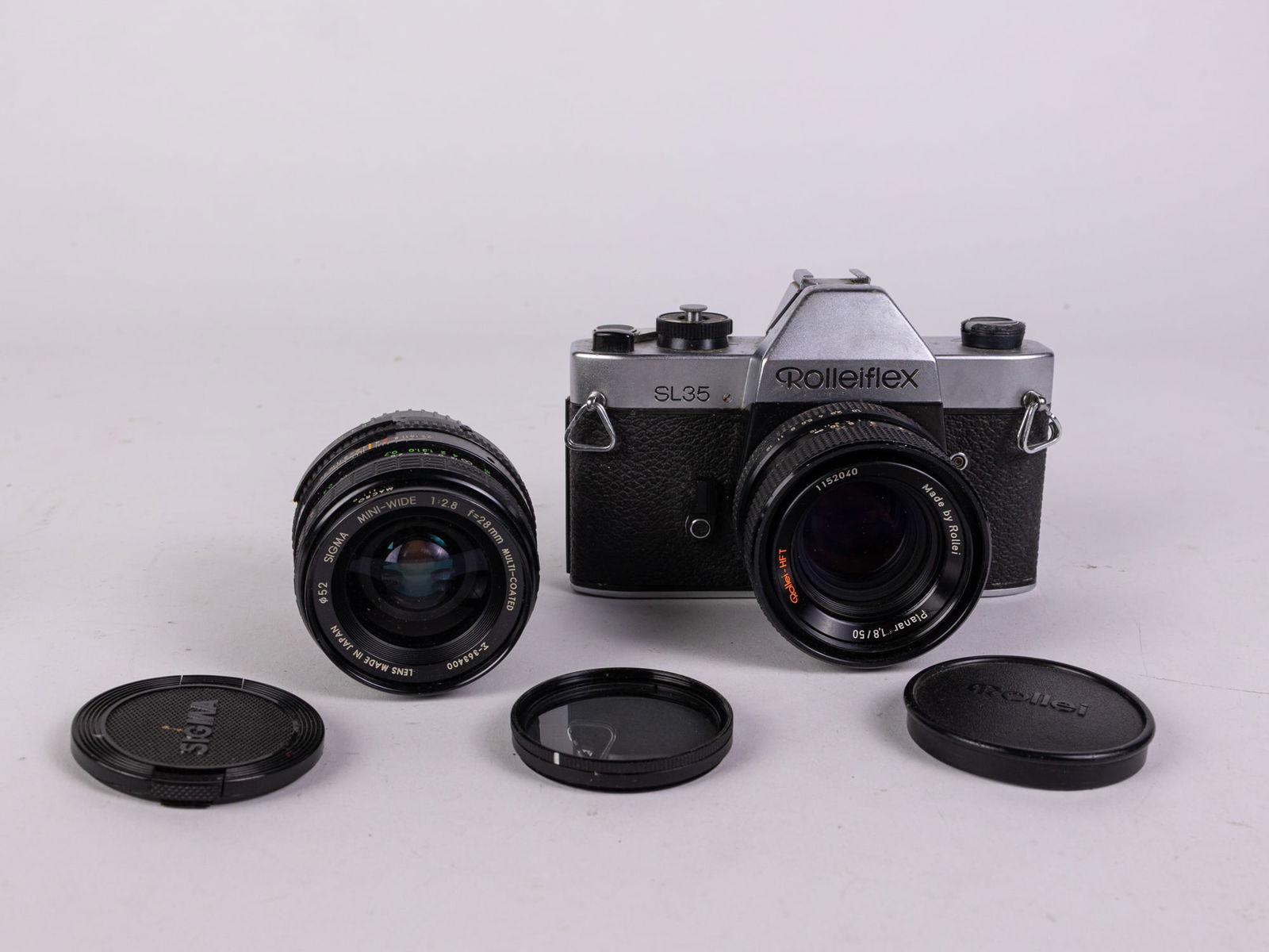 Rollei Rolleiflex SL35 Film Camera & Two Lenses (1 of 10)