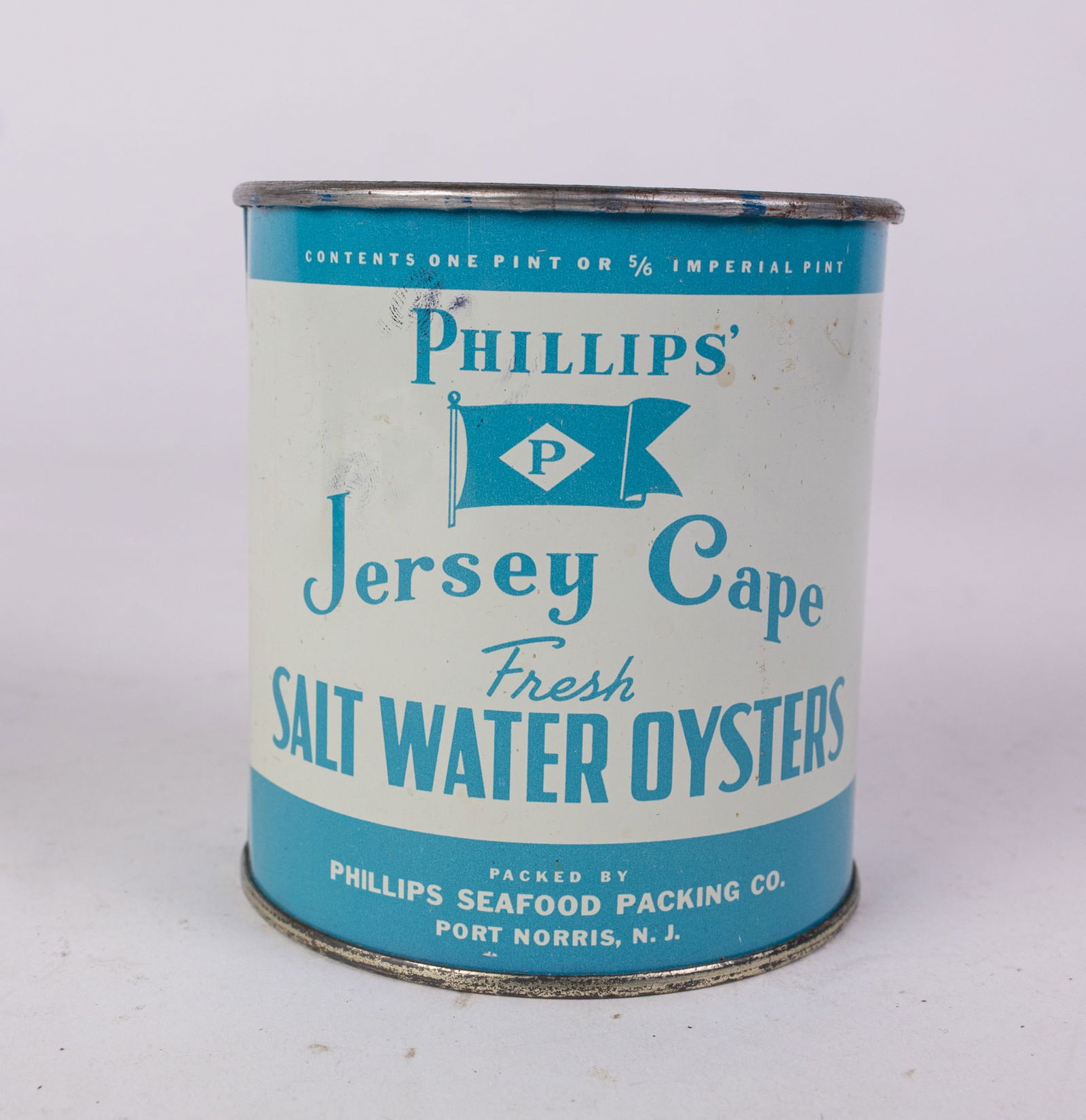 "Phillips' Jersey Cape" Saltwater Oyster Tin (1 of 5)
