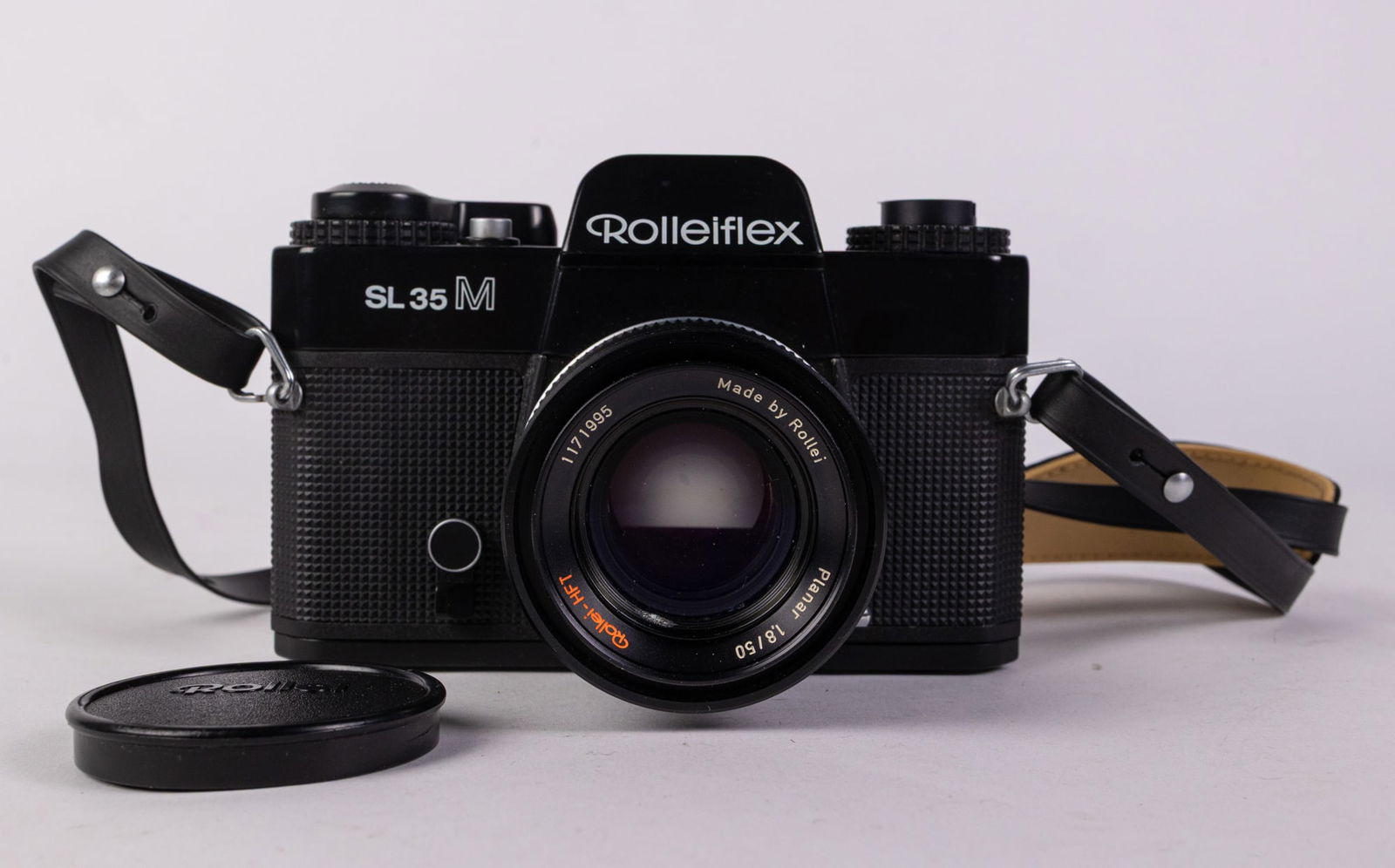 Rolleiflex 35mm SL35M SLR Film Camera w/ Planar 50mm 1.8 Lens (1 of 7)