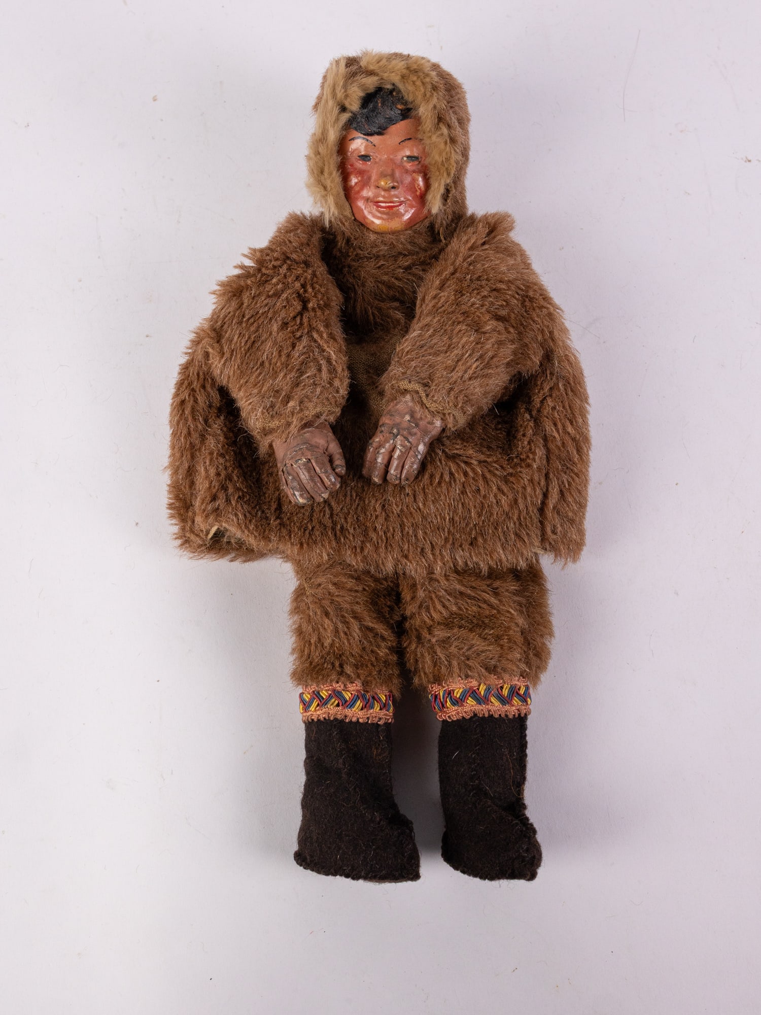 Vintage Native American Inuit Puppet Figure: Vintage Native American Inuit Puppet Figure Size 12" H Literature Brooks Auction is not responsible for outbids. Questions? Call the office at (856) 694-2960 or email us directly at info@brooks.auct