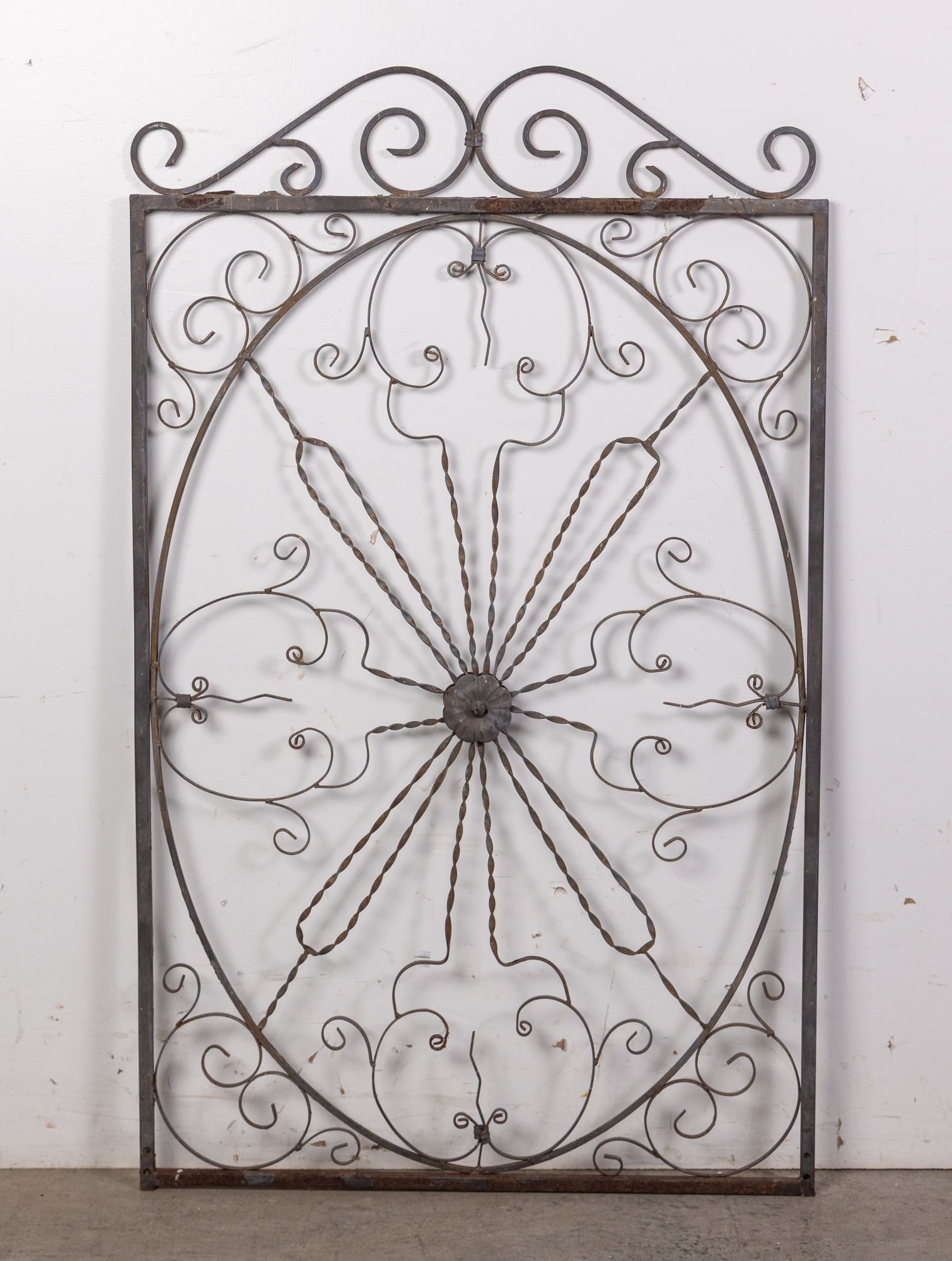Vintage Wrought Iron Gate Wall Mounted Decor (1 of 5)