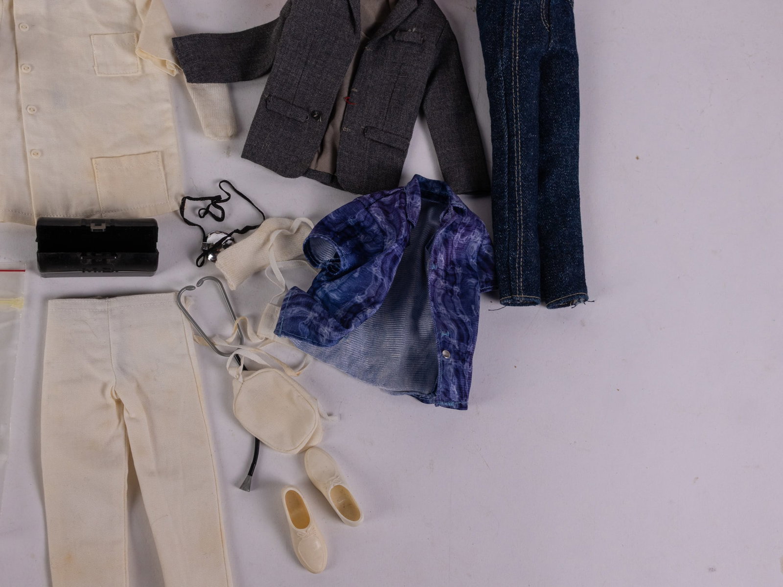 Vintage Mattel Barbie Ken Clothing Set Assortment ft. Skin Diver & Touchdown - 11