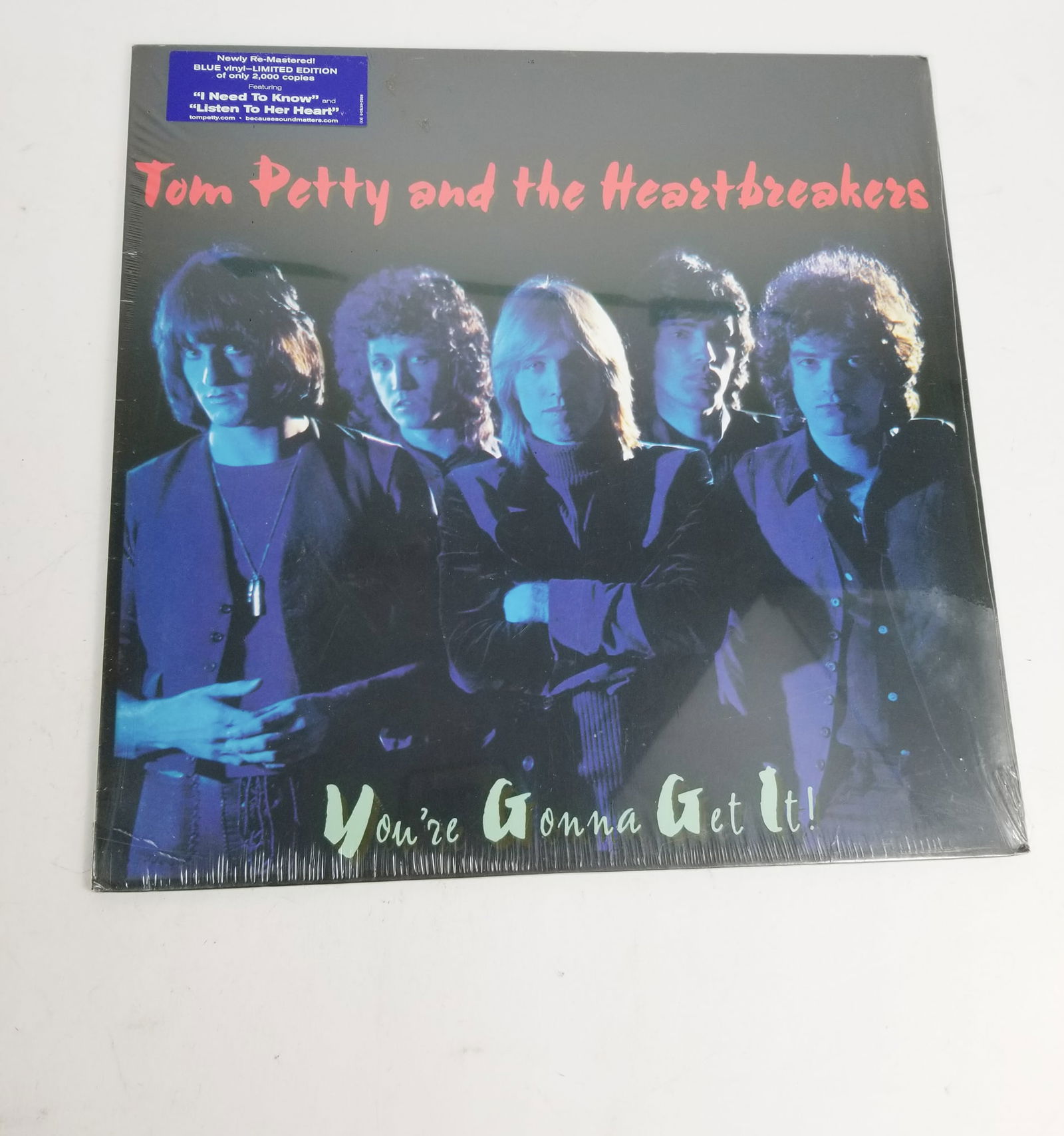 *SEALED* Tom Petty & the Heartbreakers - You're Gonna Get It! [Ltd Ed of 2000/Blue Vinyl] (1 of 3)