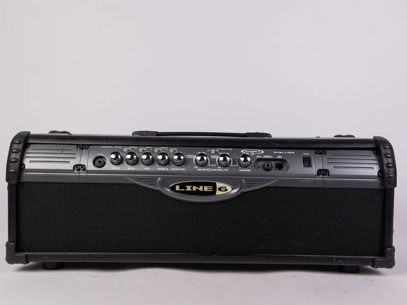 Line 6 Spider II HD75 Guitar Amplifier Head: Line 6 Spider II HD75 Guitar Amplifier Head, untested. Size 10" x 27" x 10" Literature Brooks Auction – Online Auction Terms & Conditions ————————