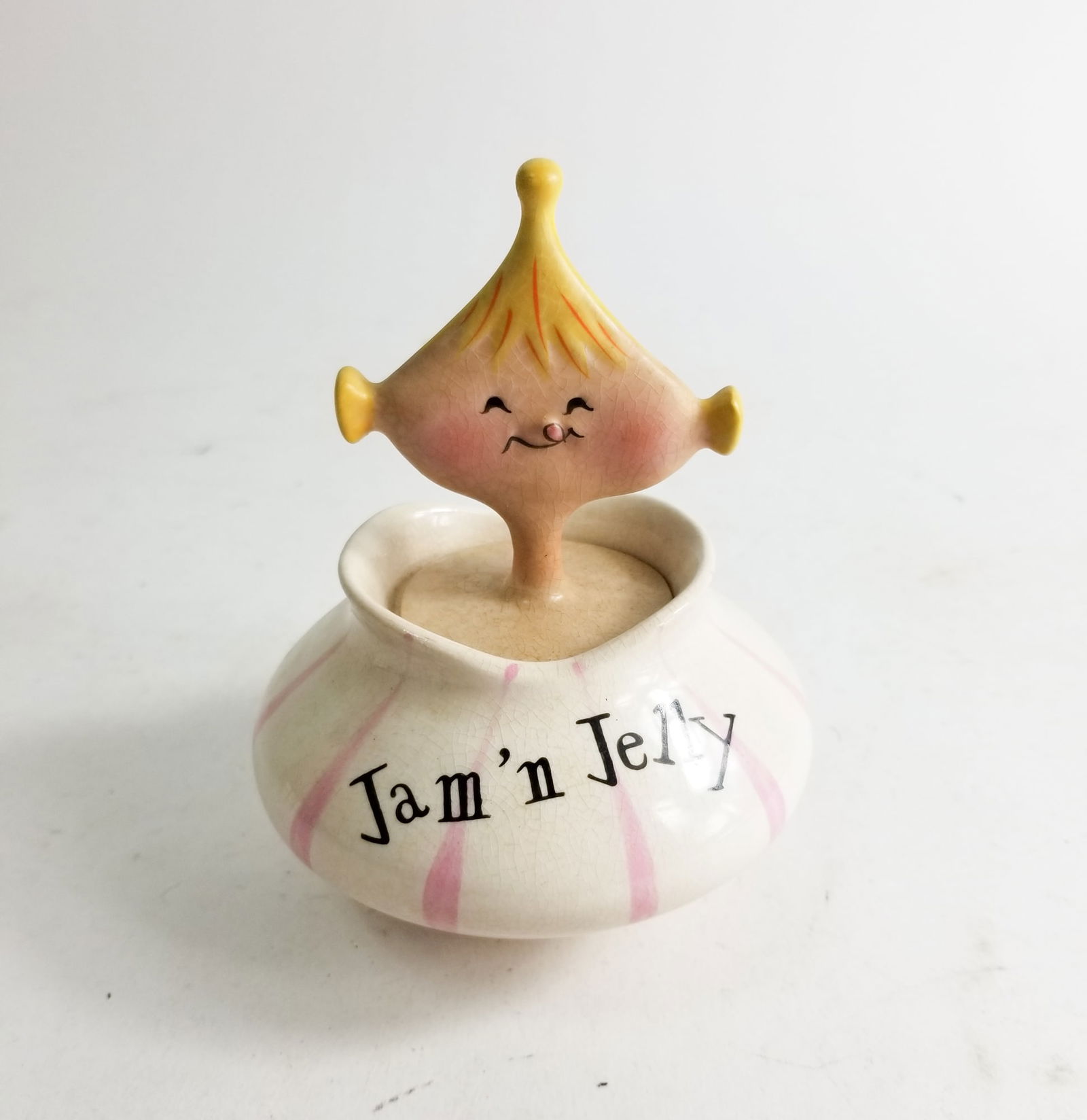 Holt Howard Jam 'n Jelly Ceramic Jar (1 of 2)