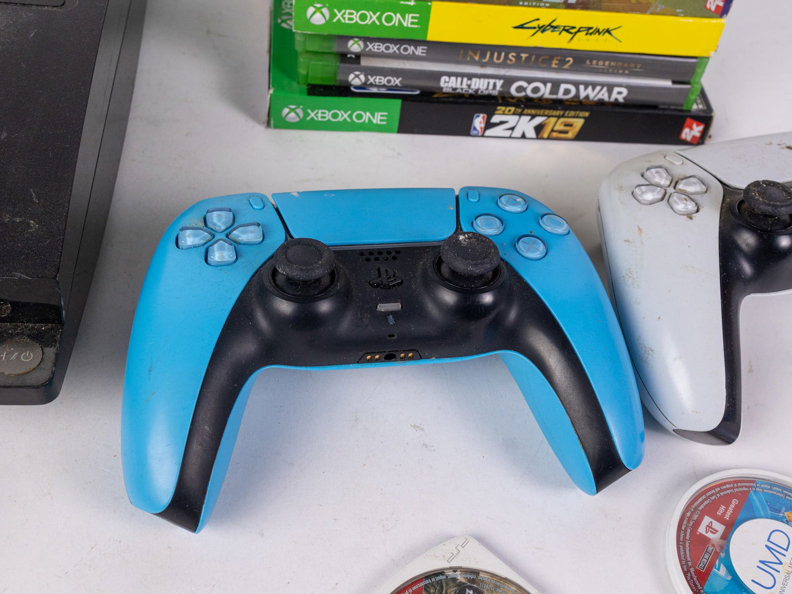 Video Game Assortment w/ PS5 Controllers - 3