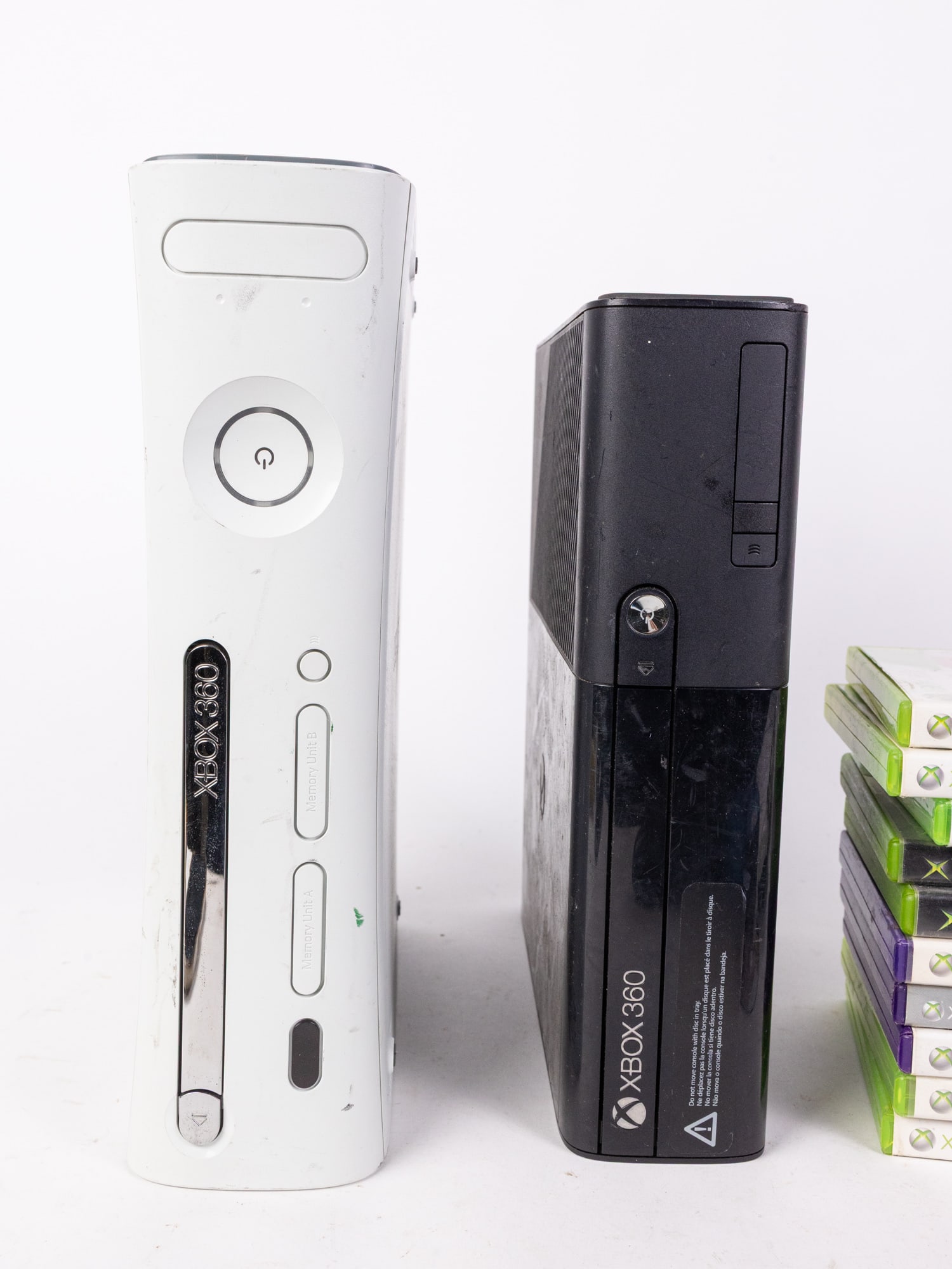 Xbox Assortment Lot w/ Consoles, Games & Controllers - 6