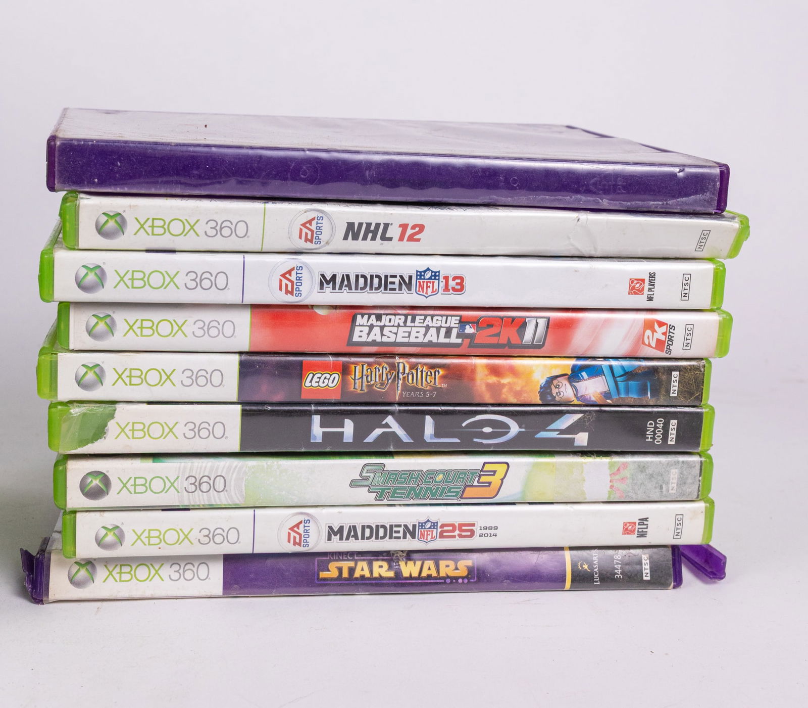 Xbox Assortment Lot w/ Consoles, Games & Controllers - 9