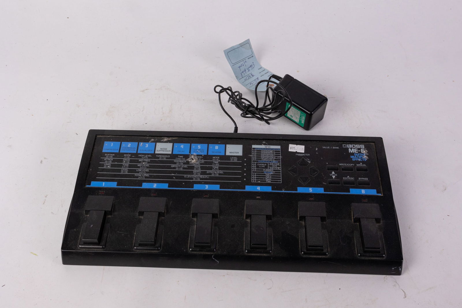 Boss ME-6 Guitar Multiple Effects Pedal (1 of 5)