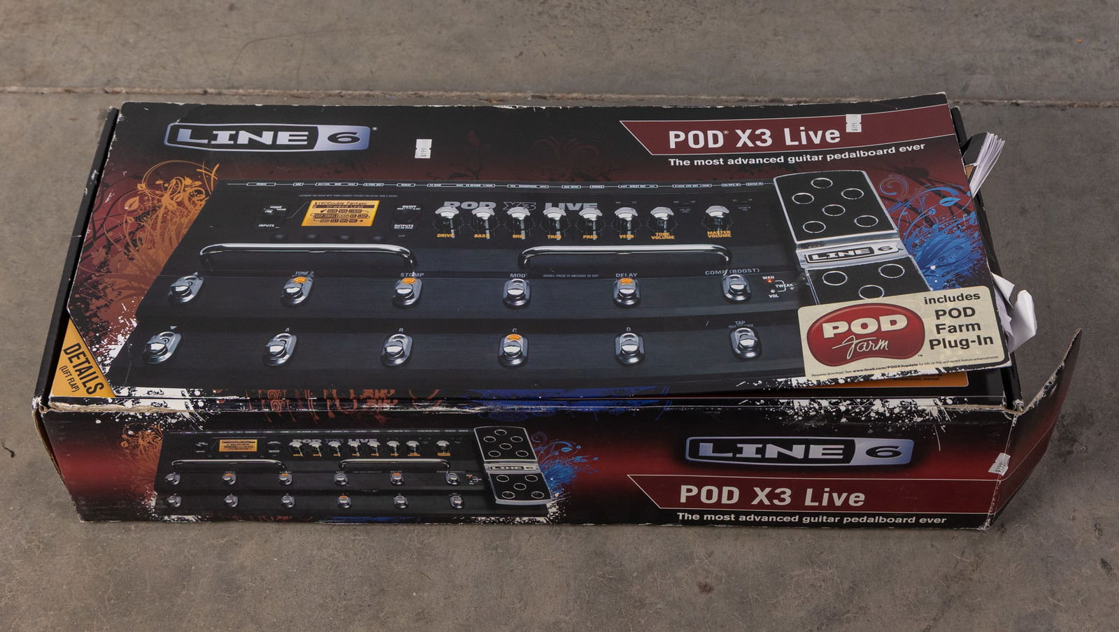 Line 6 POD X3 Live Multi-Effect and Amp Modeler (1 of 3)