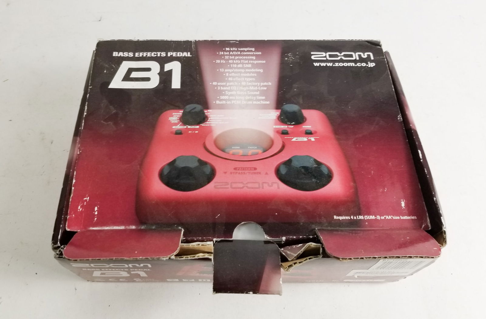 B1 Zoom Bass Effects Pedal: B1 Zoom Bass Effects Pedal, untestedSize4" x 7" x 9"LiteratureBrooks Auction – Online Auction Terms & Conditions