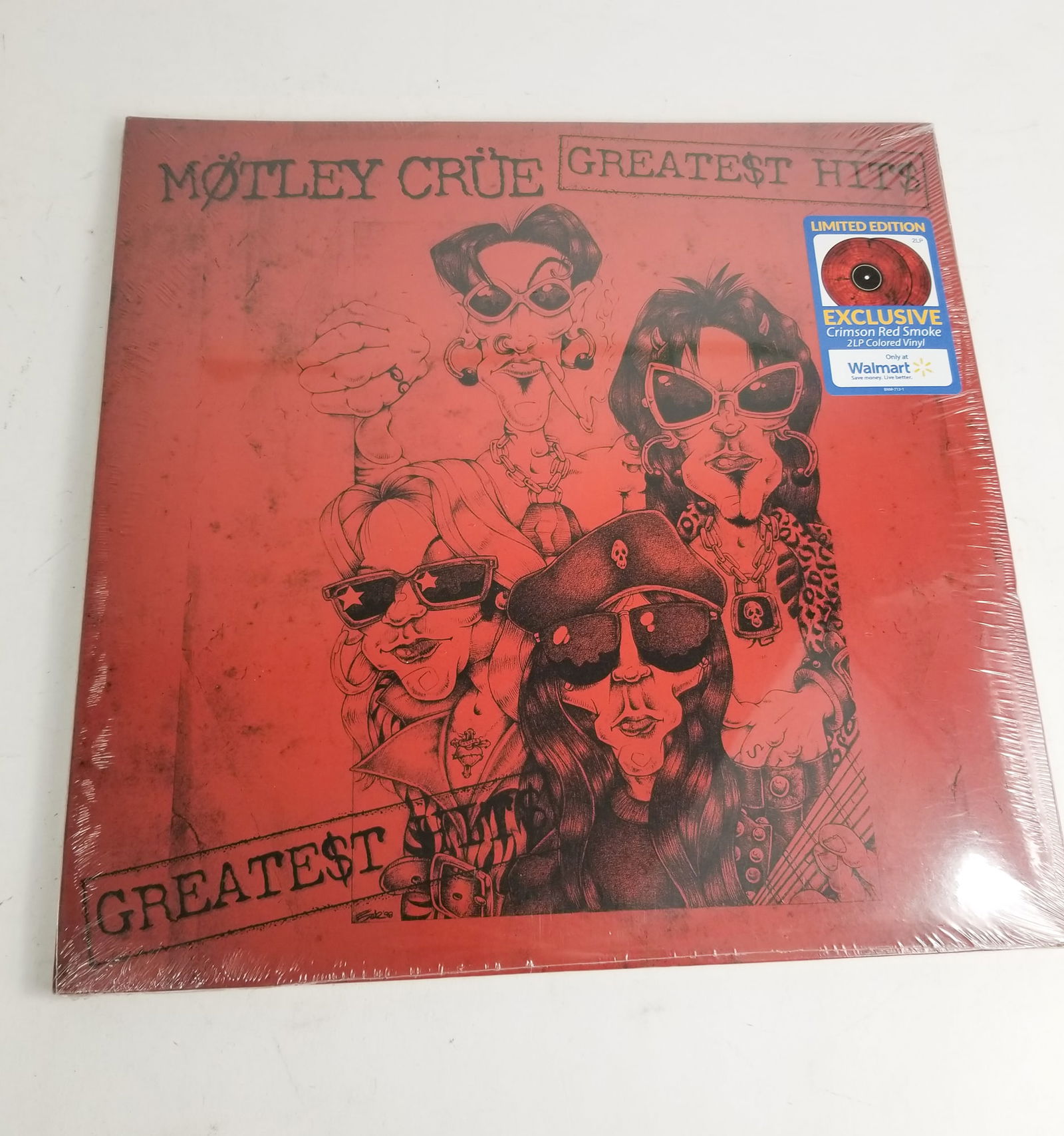 *SEALED* Motley Crue - Greatest Hits 2021 [Crimson Red Smoke 2LP Colored Vinyl]: *SEALED* Motley Crue - Greatest Hits 2021 [Crimson Red Smoke 2LP Colored Vinyl]Size12" x 12"LiteratureBrooks Auction – Online Auction Terms & Conditions