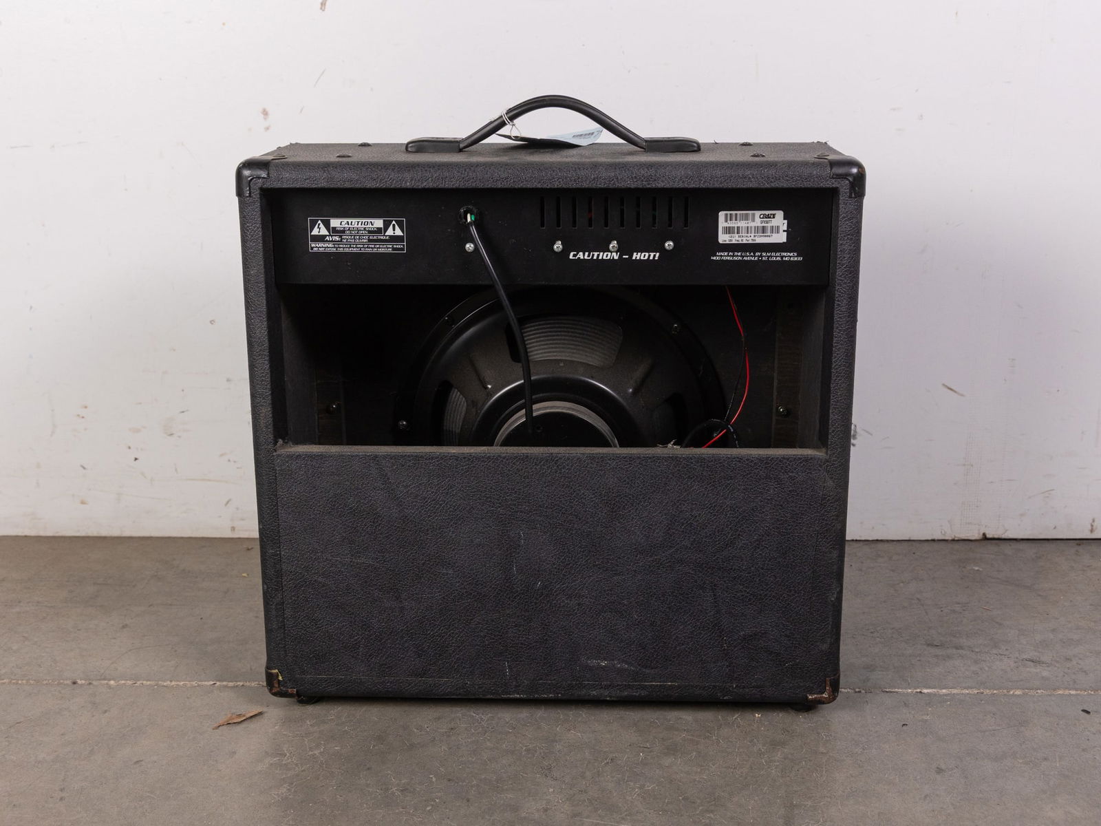 Crate Two Tone Model GFX50 2-Channel Solid State Guitar Amplifier - 3