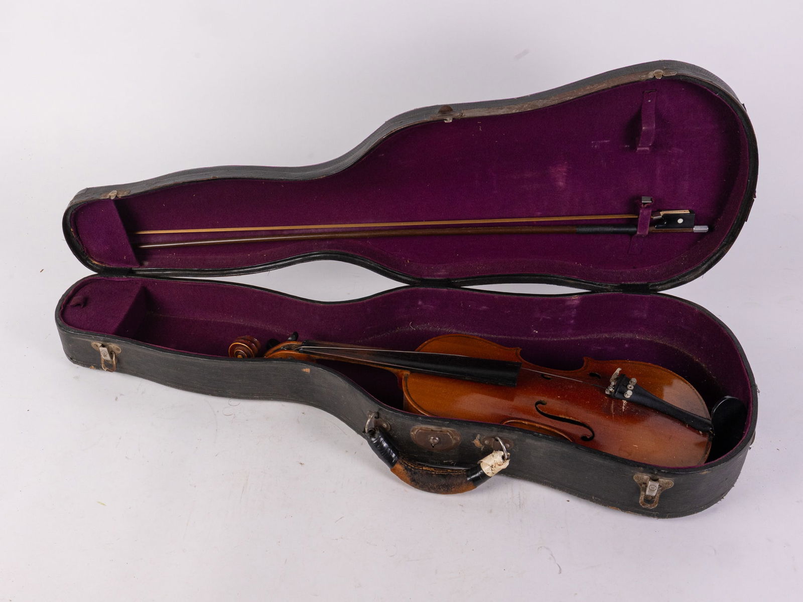 Vintage Stradivarius Copy Violin in Case (1 of 9)