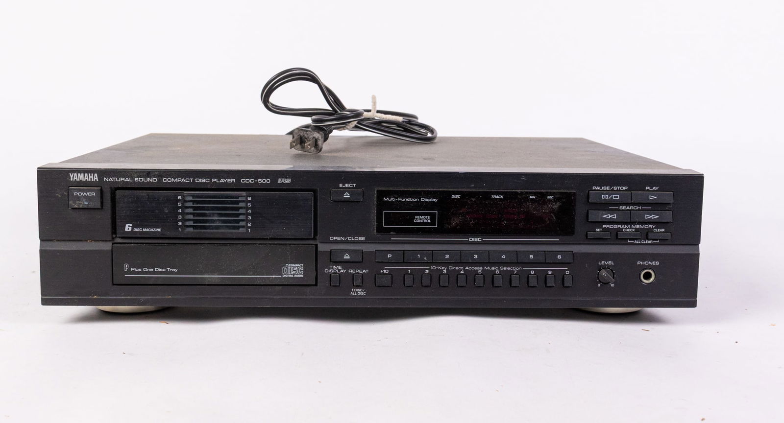 Yamaha CDC-500 Natural Sound Compact Disc Player (1 of 5)