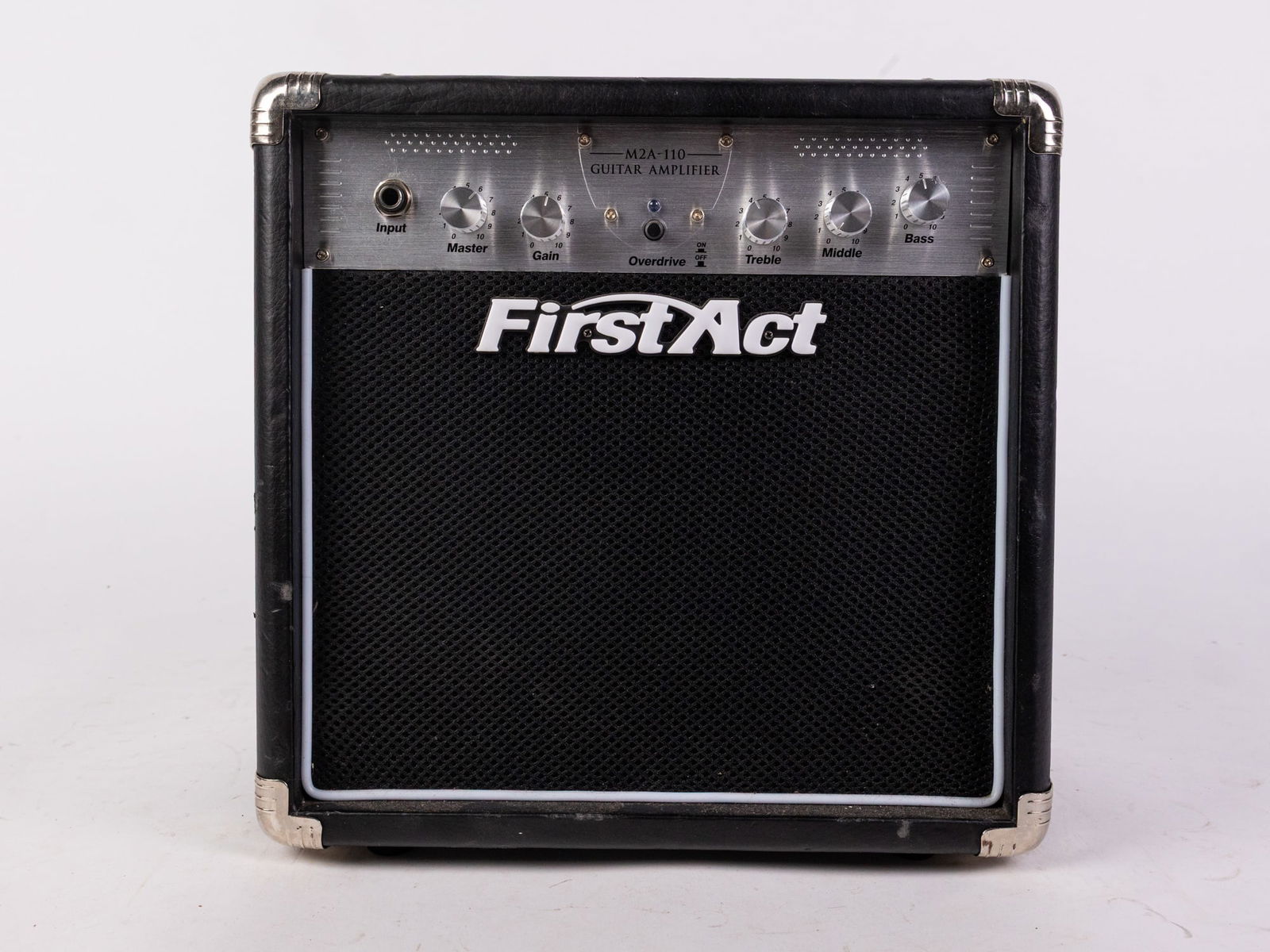 First Act M2A-110 Amplifier: First Act M2A-110 Amplifier, untested Size 12" x 12" x 7" Literature Brooks Auction – Online Auction Terms & Conditions ——————————R