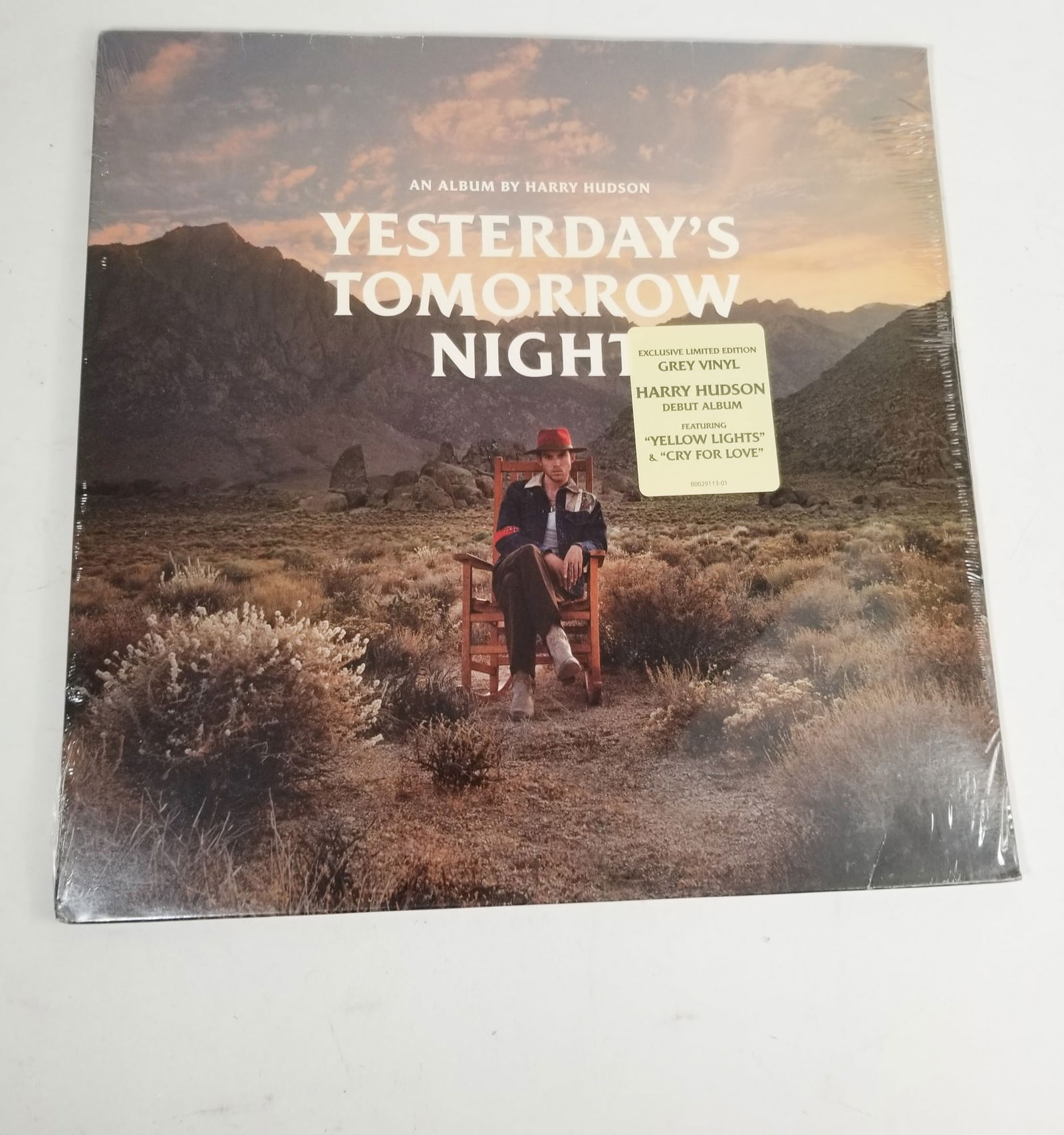 *SEALED* Harry Hudson - Yesterday's Tomorrow Night [2xLP Ltd Ed Grey Vinyl]: *SEALED* Harry Hudson - Yesterday's Tomorrow Night [2xLP Ltd Ed Grey Vinyl]Size12" x 12"LiteratureBrooks Auction – Online Auction Terms & Conditions