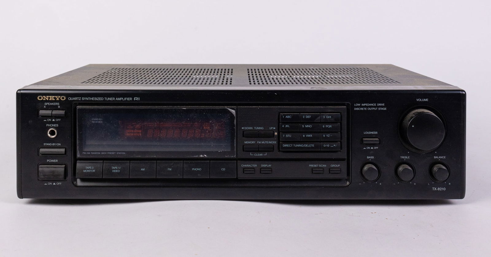 Onkyo Tuner Amplifier TX-8210 w/ AM/FM (1 of 5)