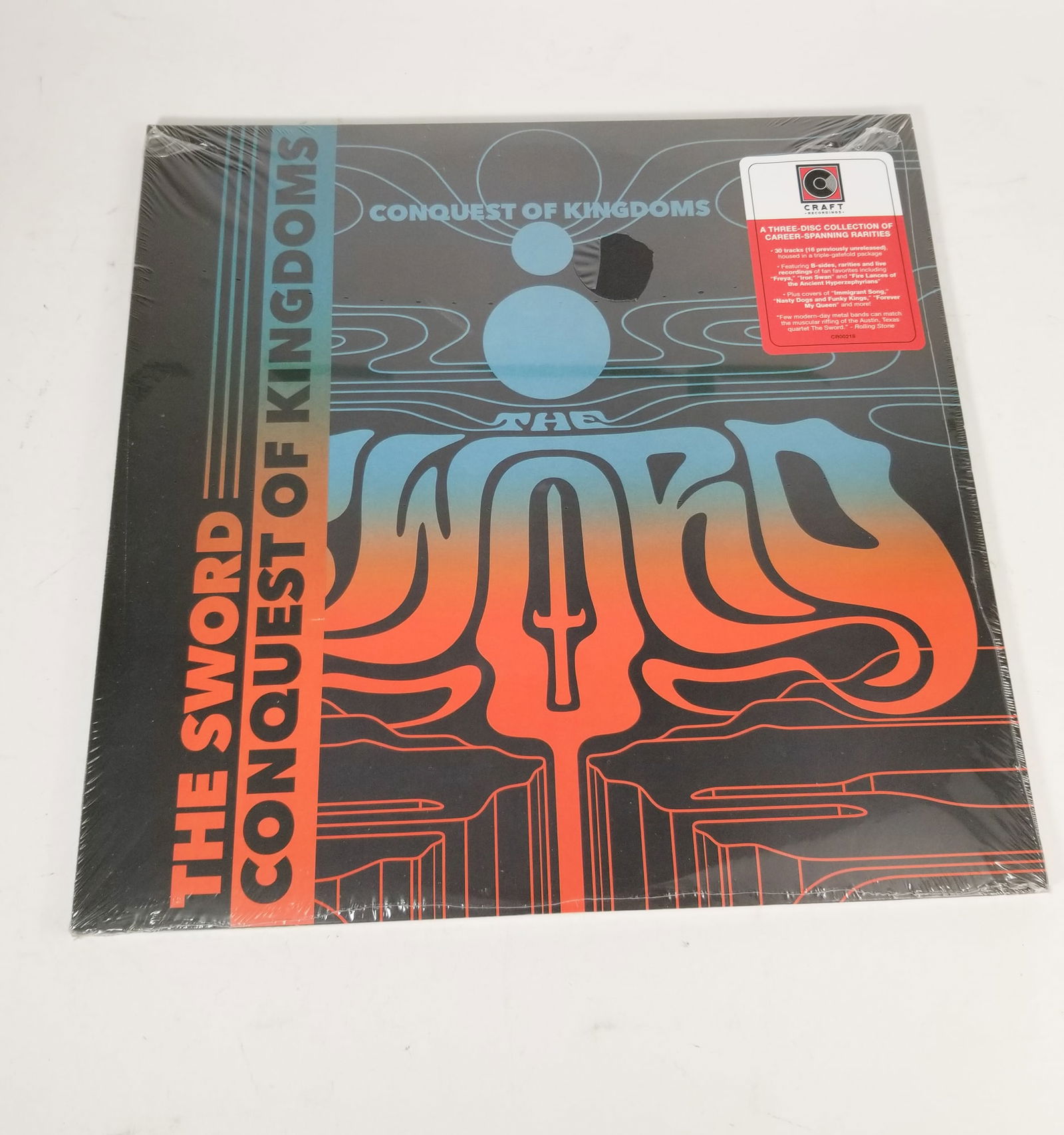 *SEALED* The Sword - Conquest of Kingdoms [Ltd Ed 3xLP]: *SEALED* The Sword - Conquest of Kingdoms [Ltd Ed 3xLP]Size12" x 12"LiteratureBrooks Auction – Online Auction Terms & Conditions