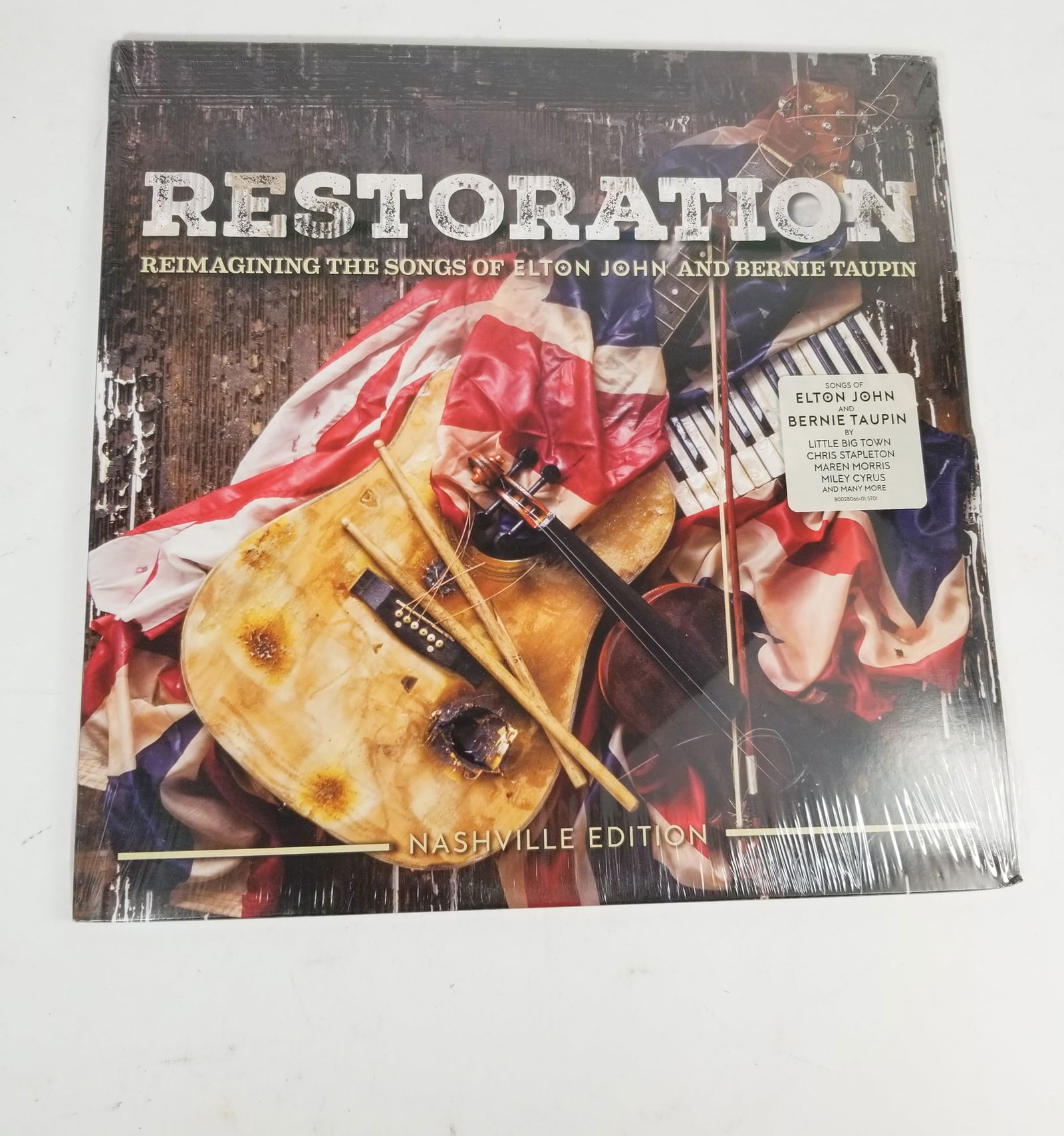 *SEALED* Restoration: Reimagining The Songs Of Elton John & Bernie Taupin [2xLP]: *SEALED* Restoration: Reimagining The Songs Of Elton John & Bernie Taupin [2xLP]Size12" x 12"LiteratureBrooks Auction – Online Auction Terms & Conditions