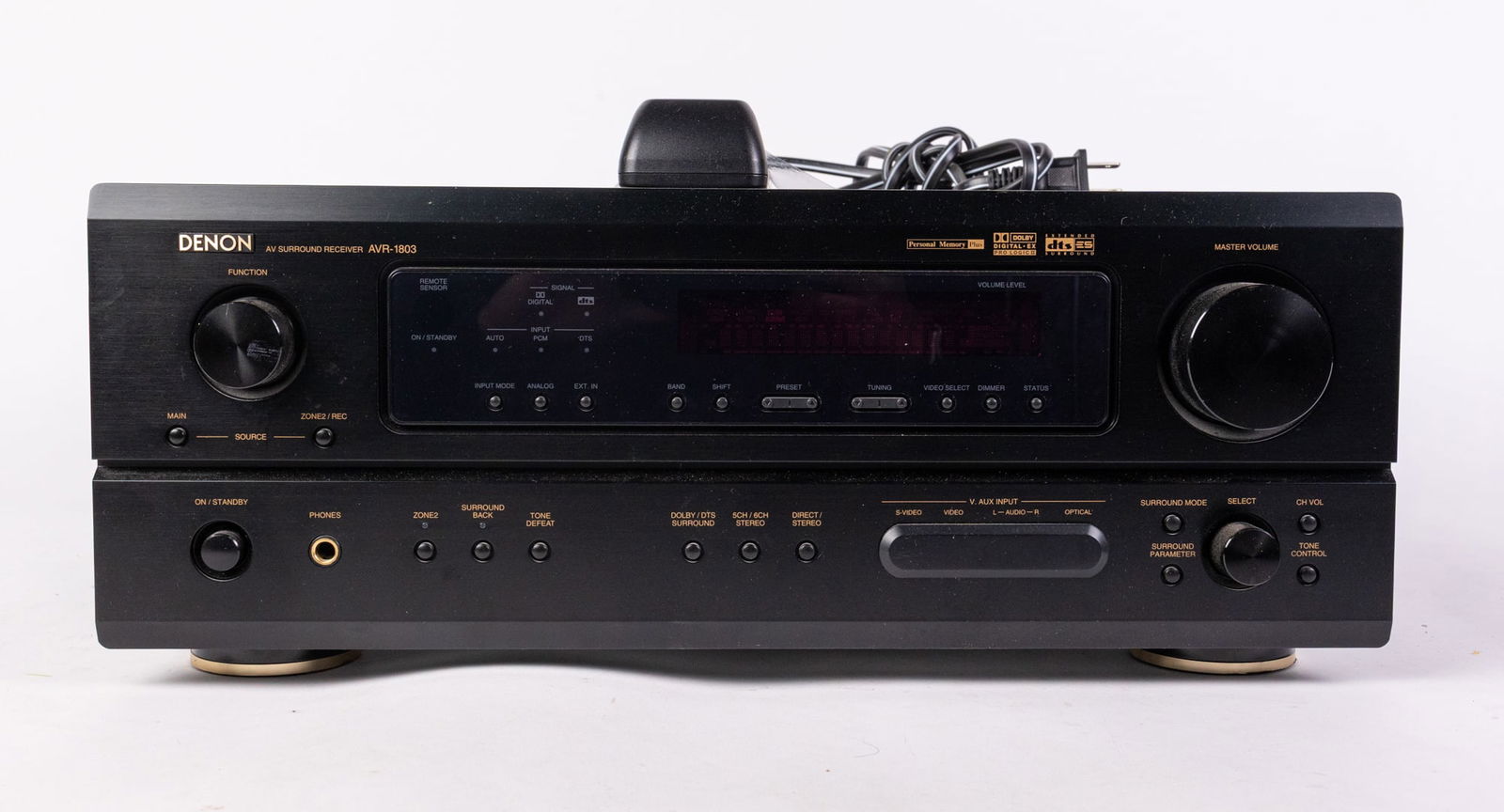 Denon AVR-1803 Home Theater Surround Sound Receiver 7.1 w/ Remote (1 of 7)