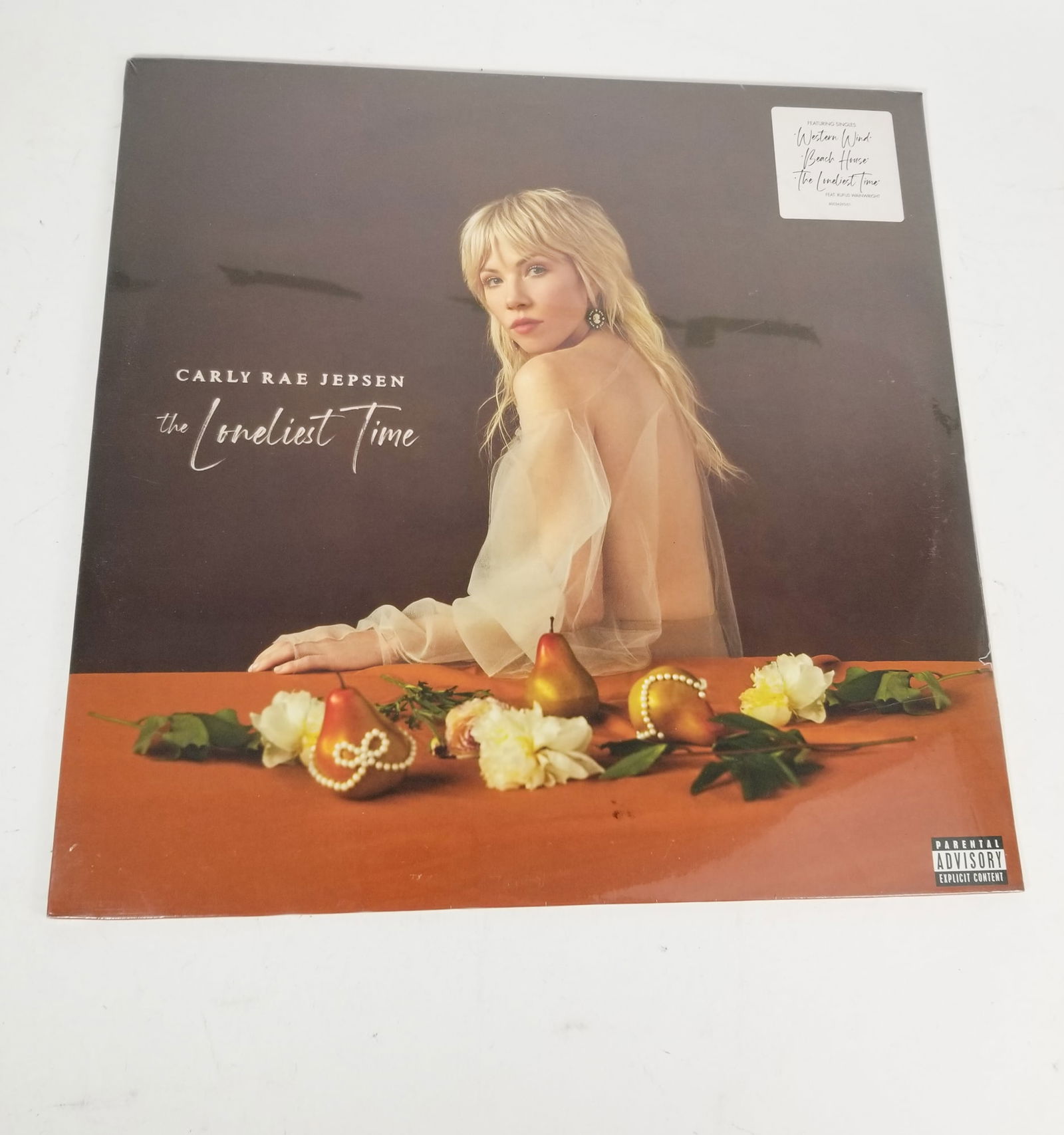 *SEALED* Carly Rae Jepsen - The Loneliest Time Pink [Crystal Vin Rose] Transparent: *SEALED* Carly Rae Jepsen - The Loneliest Time Pink [Crystal Vin Rose] TransparentSize12" x 12"LiteratureBrooks Auction – Online Auction Terms & Conditions