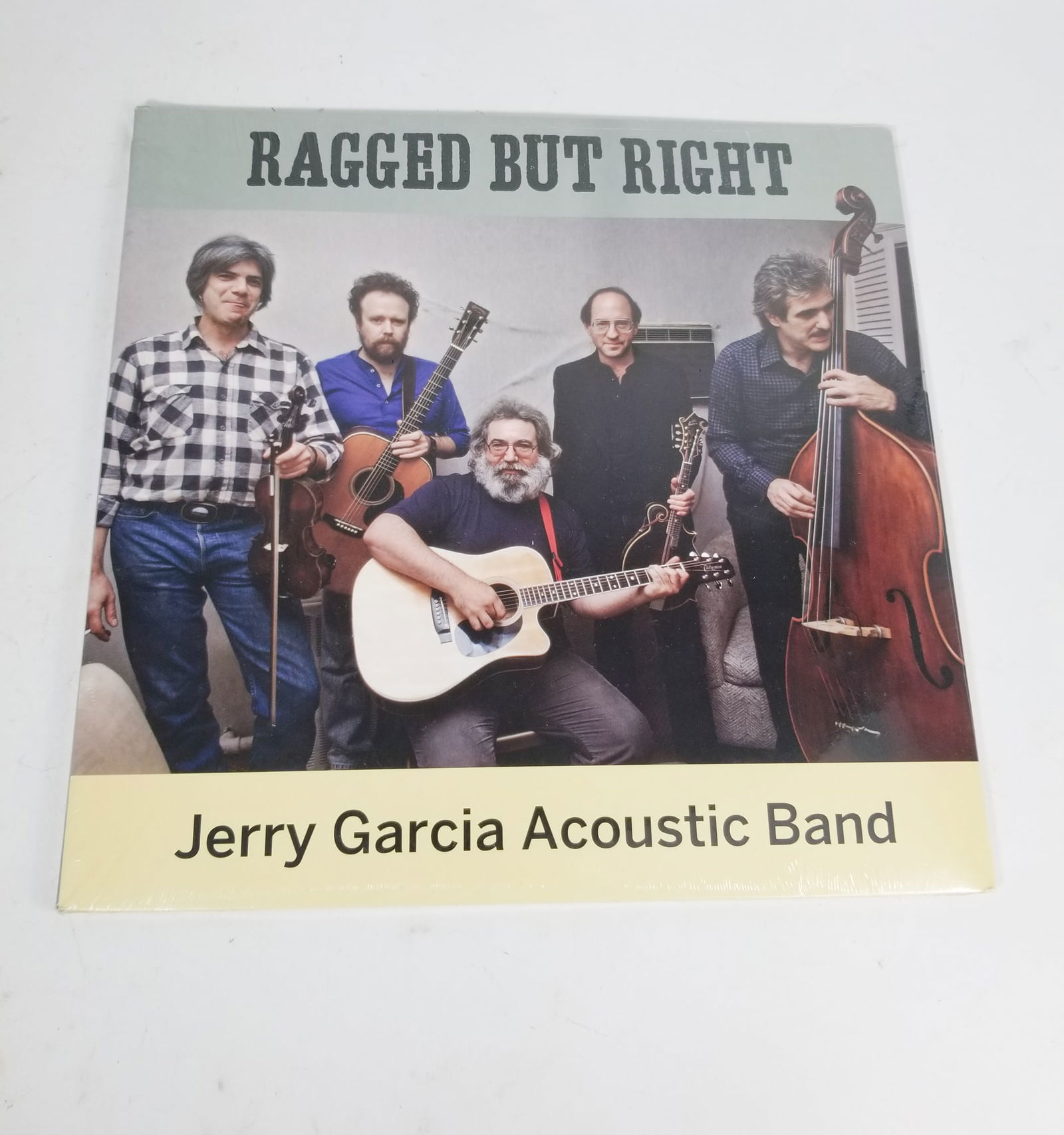 *SEALED* Jerry Garcia Acoustic Band - Ragged But Right: *SEALED* Jerry Garcia Acoustic Band - Ragged But RightSize12" x 12"LiteratureBrooks Auction – Online Auction Terms & Conditions