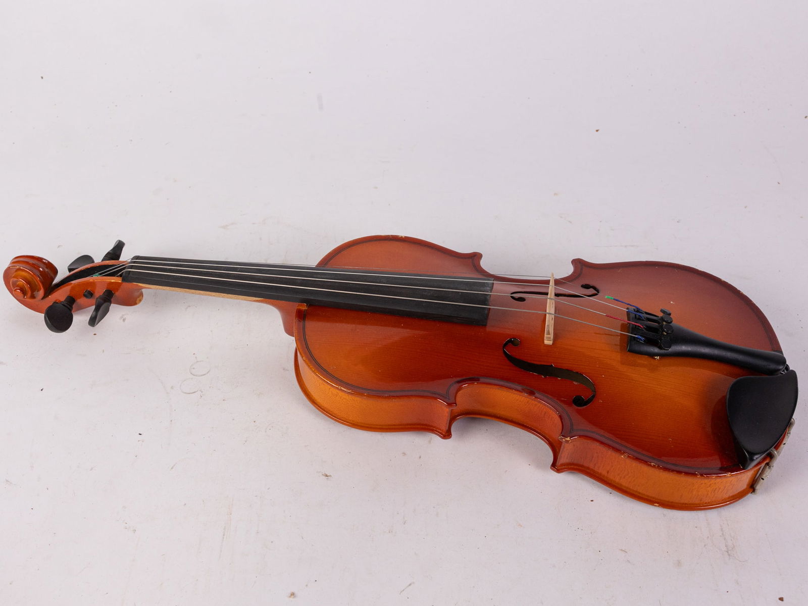 Leon Aubert Stradivarius Copy Violin in Case - 6