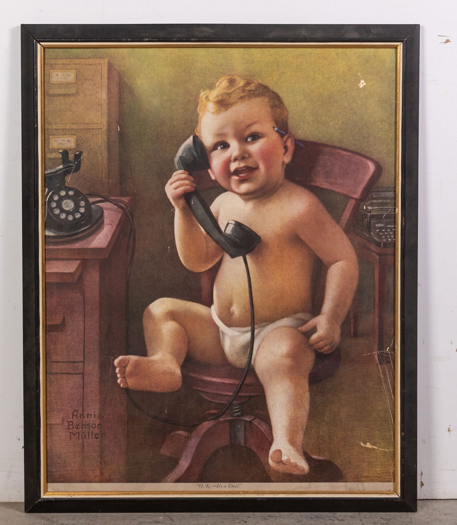 Annie Benson Muller Framed Print: Annie Benson Muller Framed PrintSize32" x 25"LiteratureBrooks Auction – Online Auction Terms & Conditions