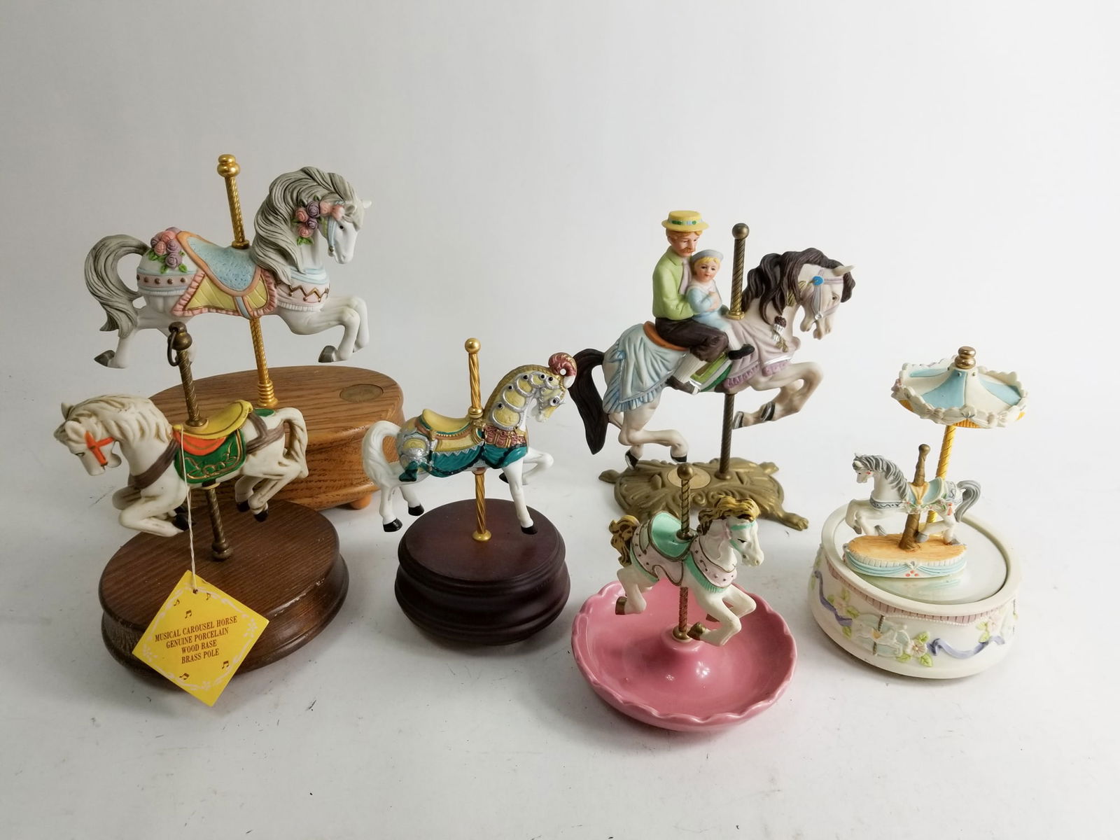 Vintage Carousel Horse Figurines (1 of 4)