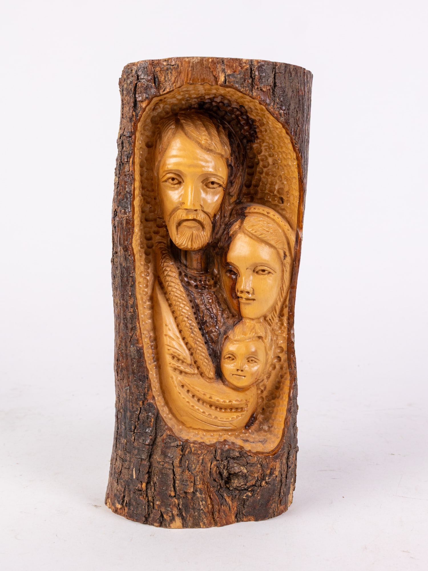 Folk Art Carved Holy Family Sculpture: Folk Art Carved Holy Family SculptureSize10" HLiteratureBrooks Auction – Online Auction Terms & Conditions