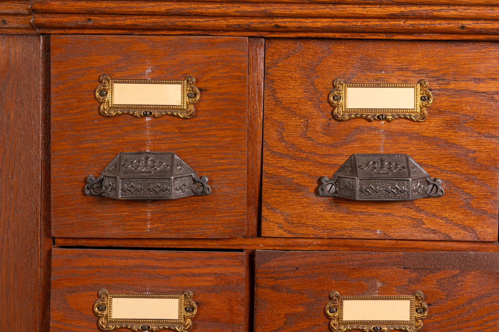 A.R. Brown Antique Revolving Hardware Cabinet - 8