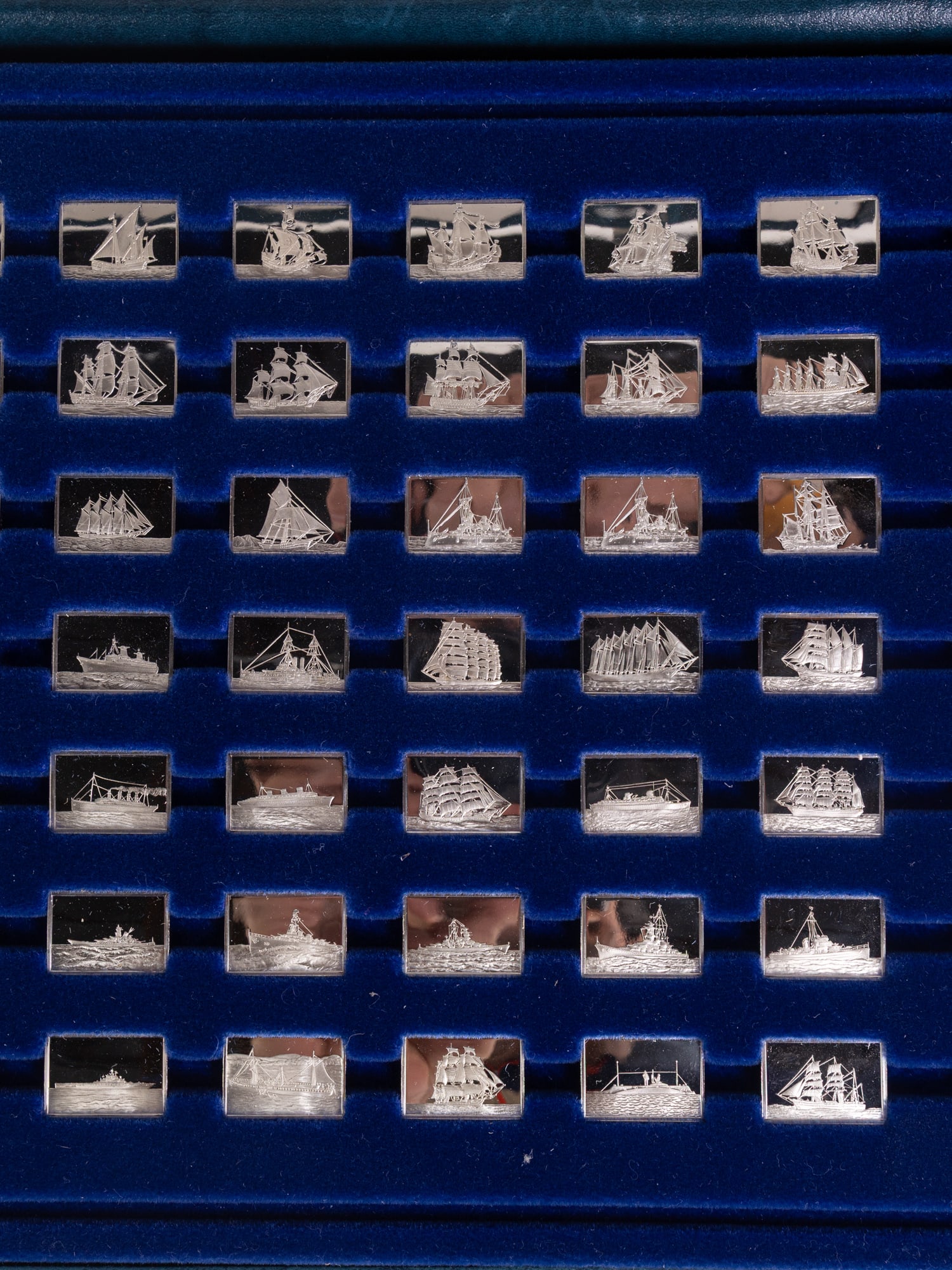 The Medallic Register of the World's Great Ships Sterling Silver Miniatures Collection - 7