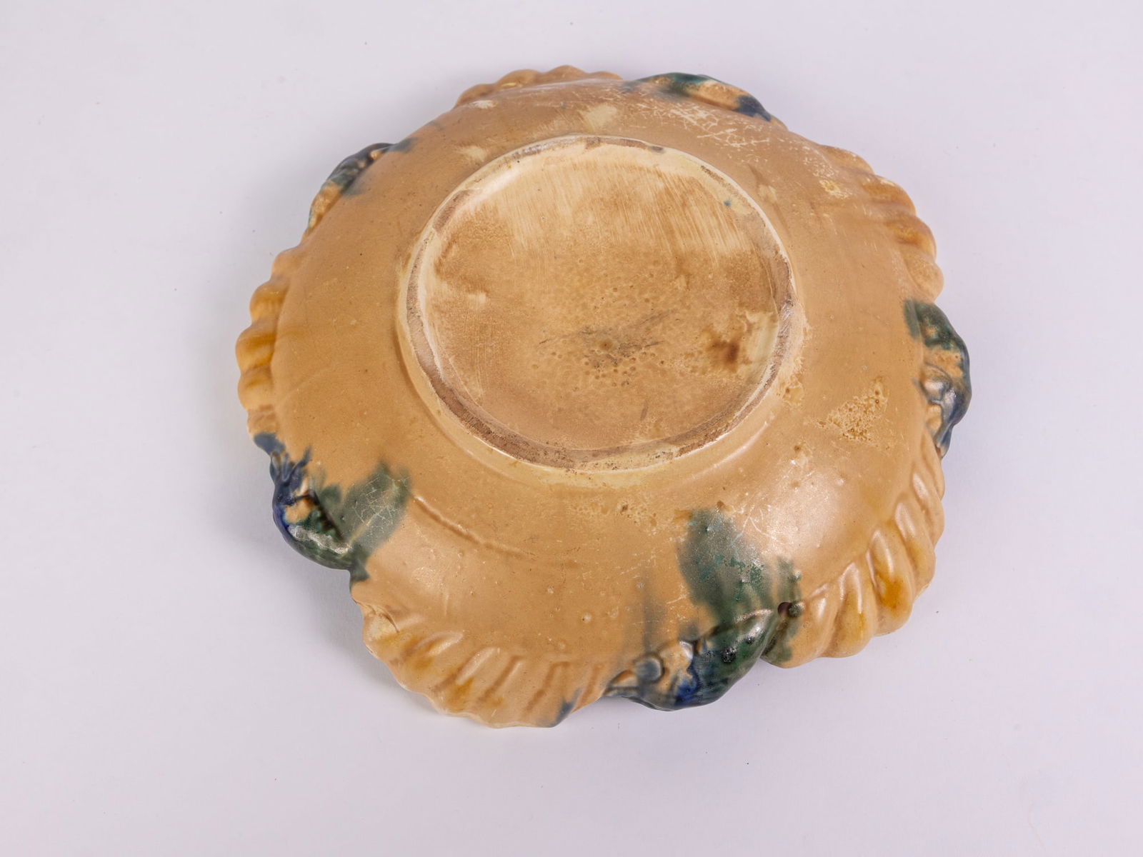 Antique Majolica Oyster Plate - 5