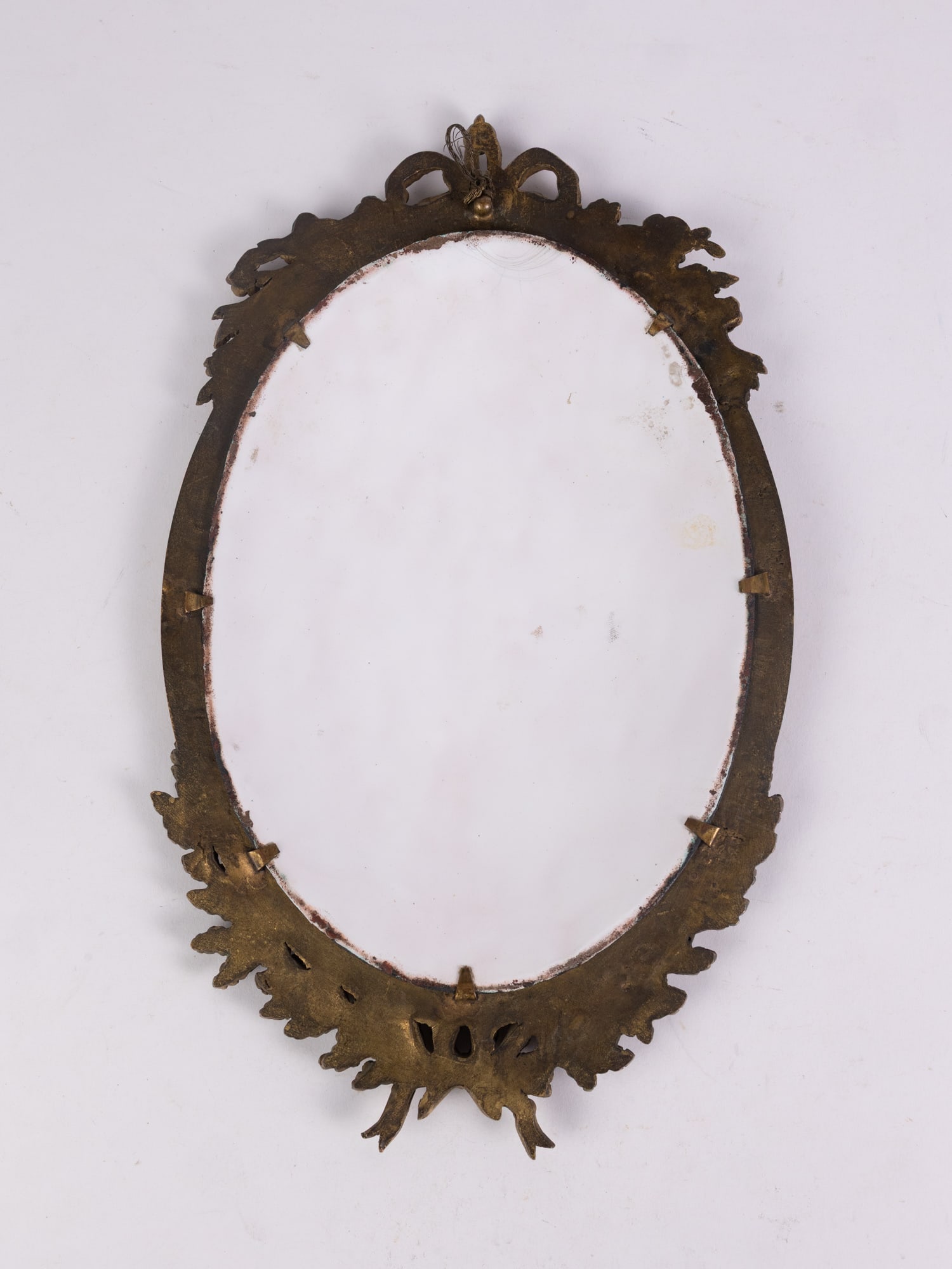 Enameled Portrait of Frances Teresa Stuart in Ornate Brass Frame - 4