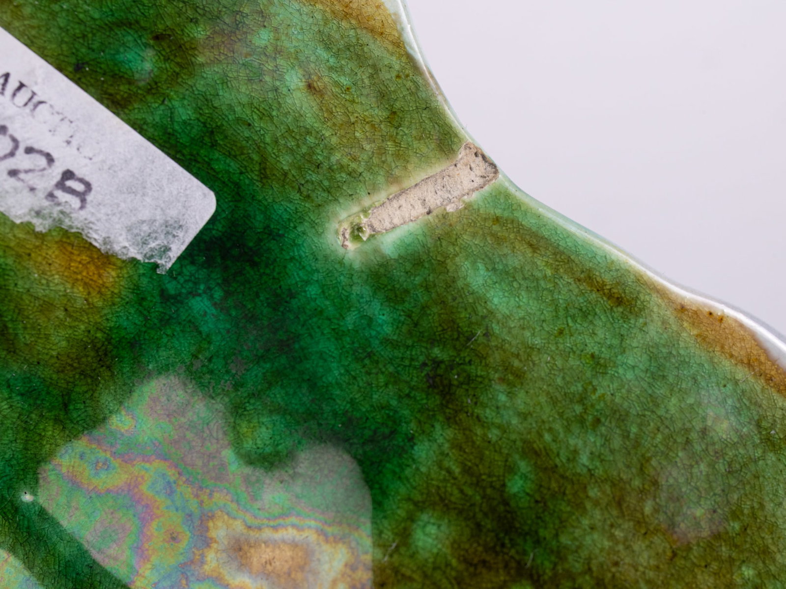 Pair of Antique Majolica Six Well Oyster Plates - 10