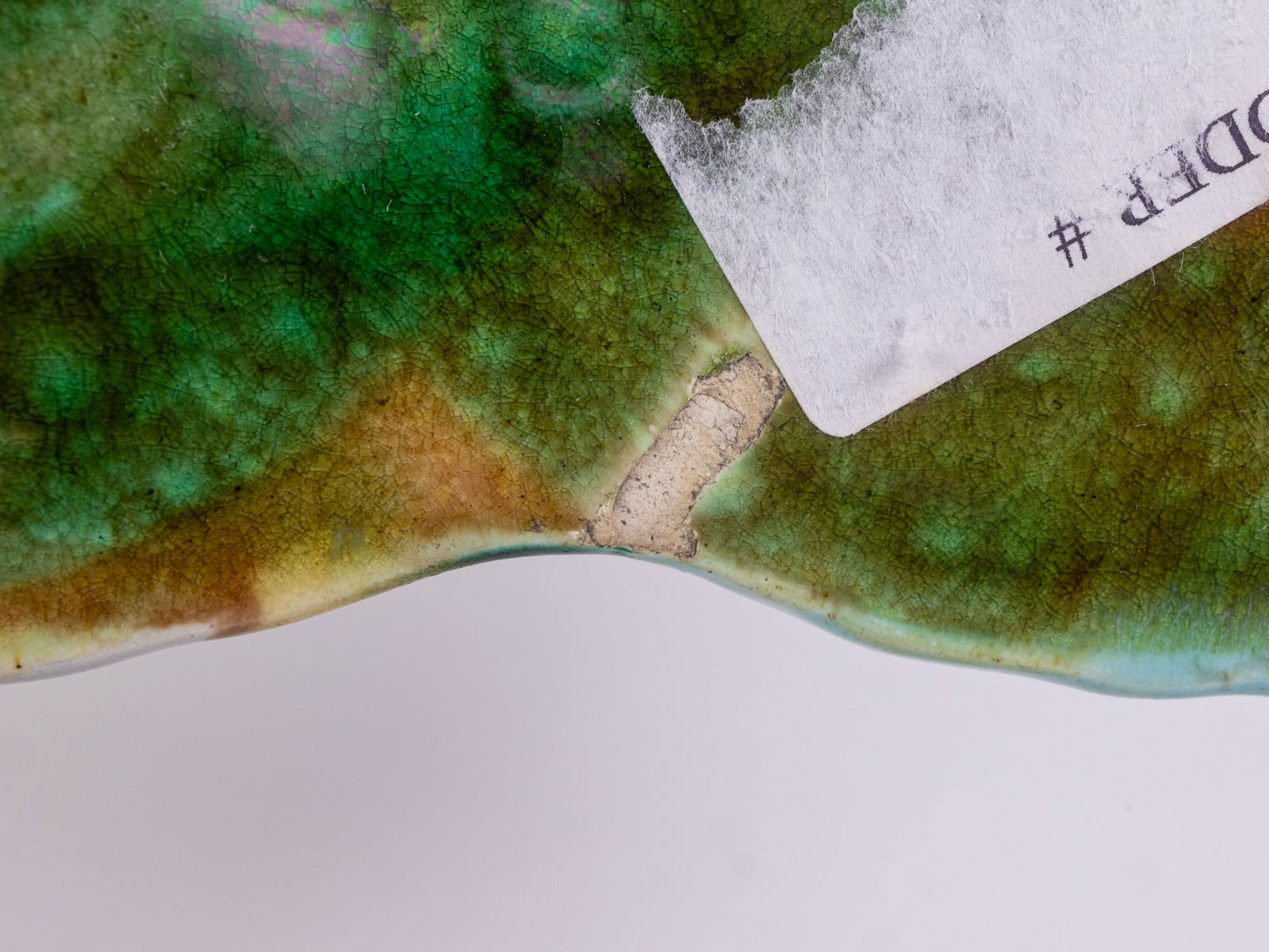 Pair of Antique Majolica Six Well Oyster Plates - 9