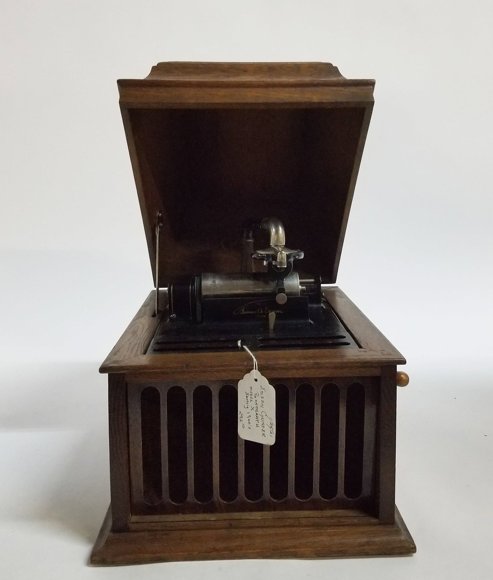 Edison Phonograph Model "X" (1 of 5)