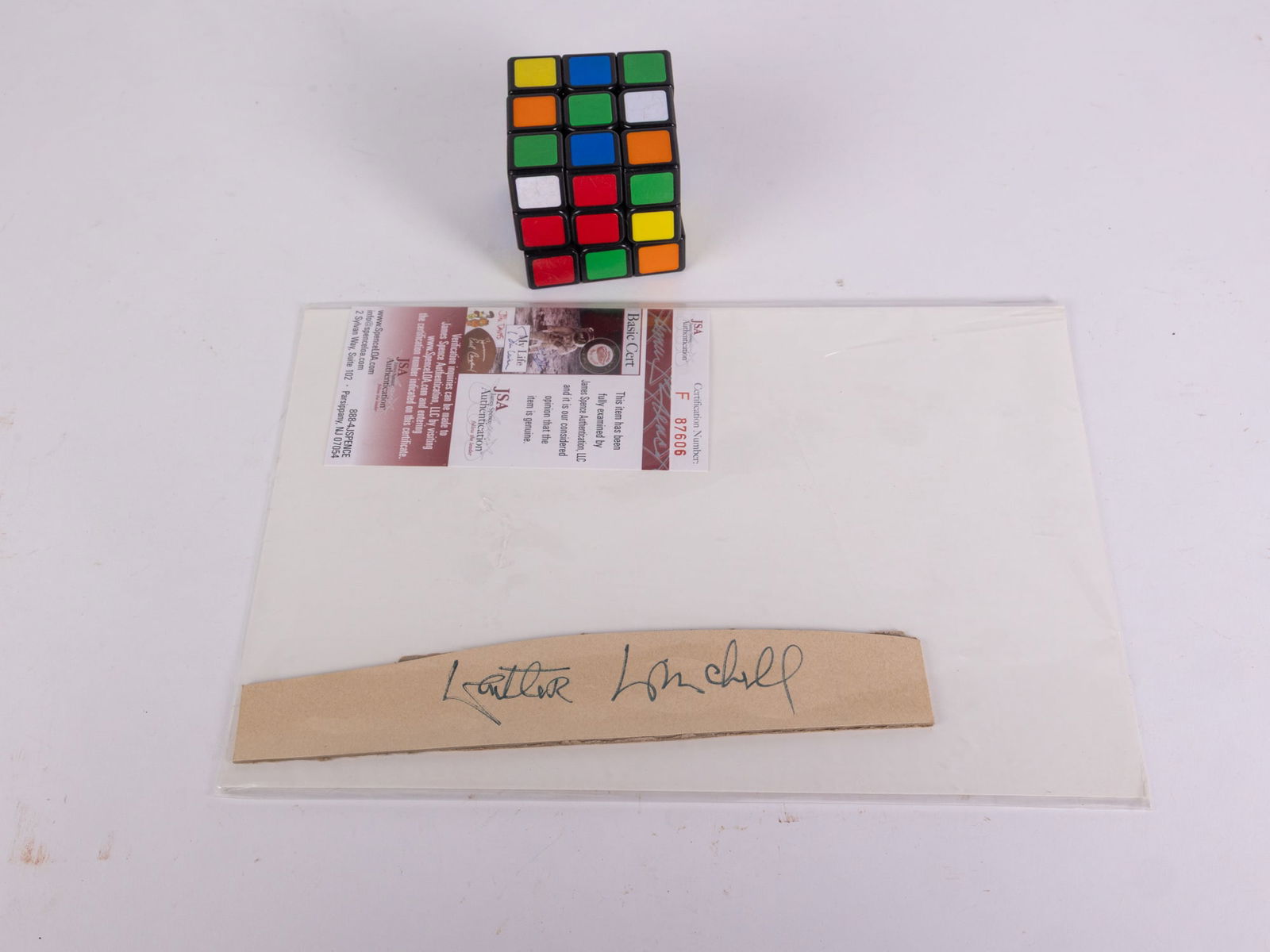 Walter Winchell Autograph with COA - 2