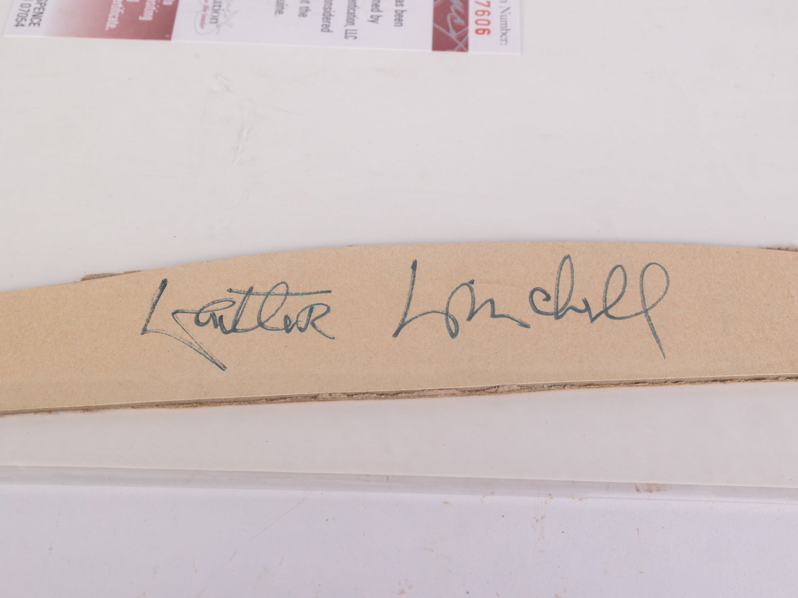 Walter Winchell Autograph with COA - 3