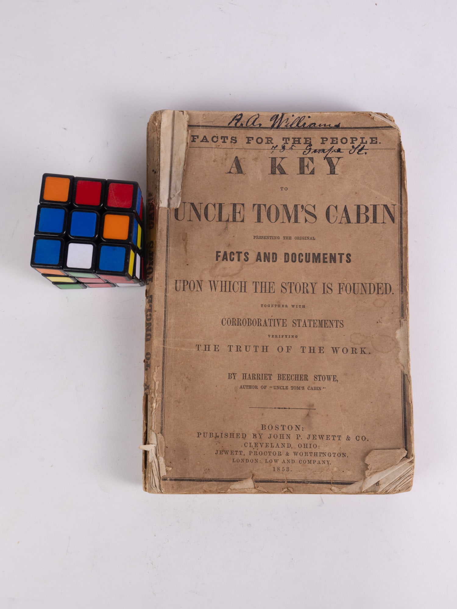 A Key to Uncle Tom's Cabin by Harriet Beecher Stowe, 1853 - 2