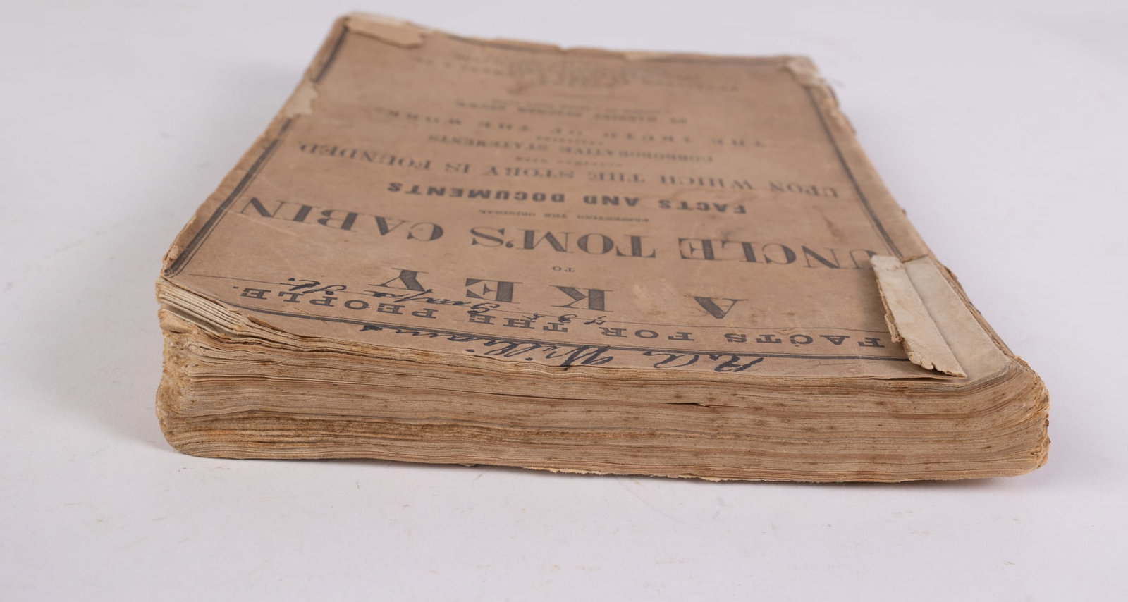 A Key to Uncle Tom's Cabin by Harriet Beecher Stowe, 1853 - 5