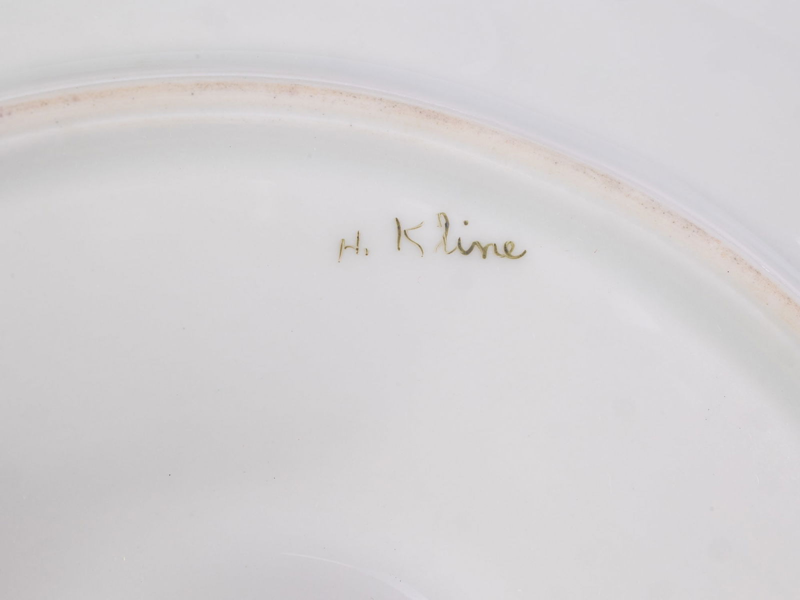 Antique Limoges Six Well Cobalt Blue Porcelain Oyster Plate - 4