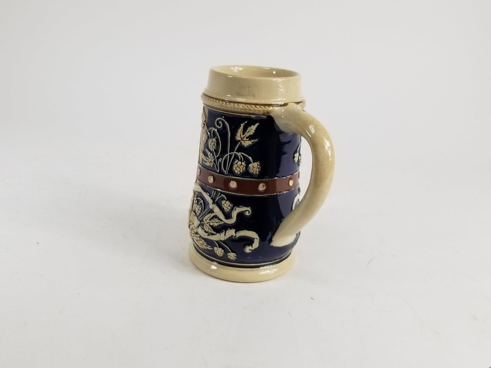Four Antique German Beer Steins - 11